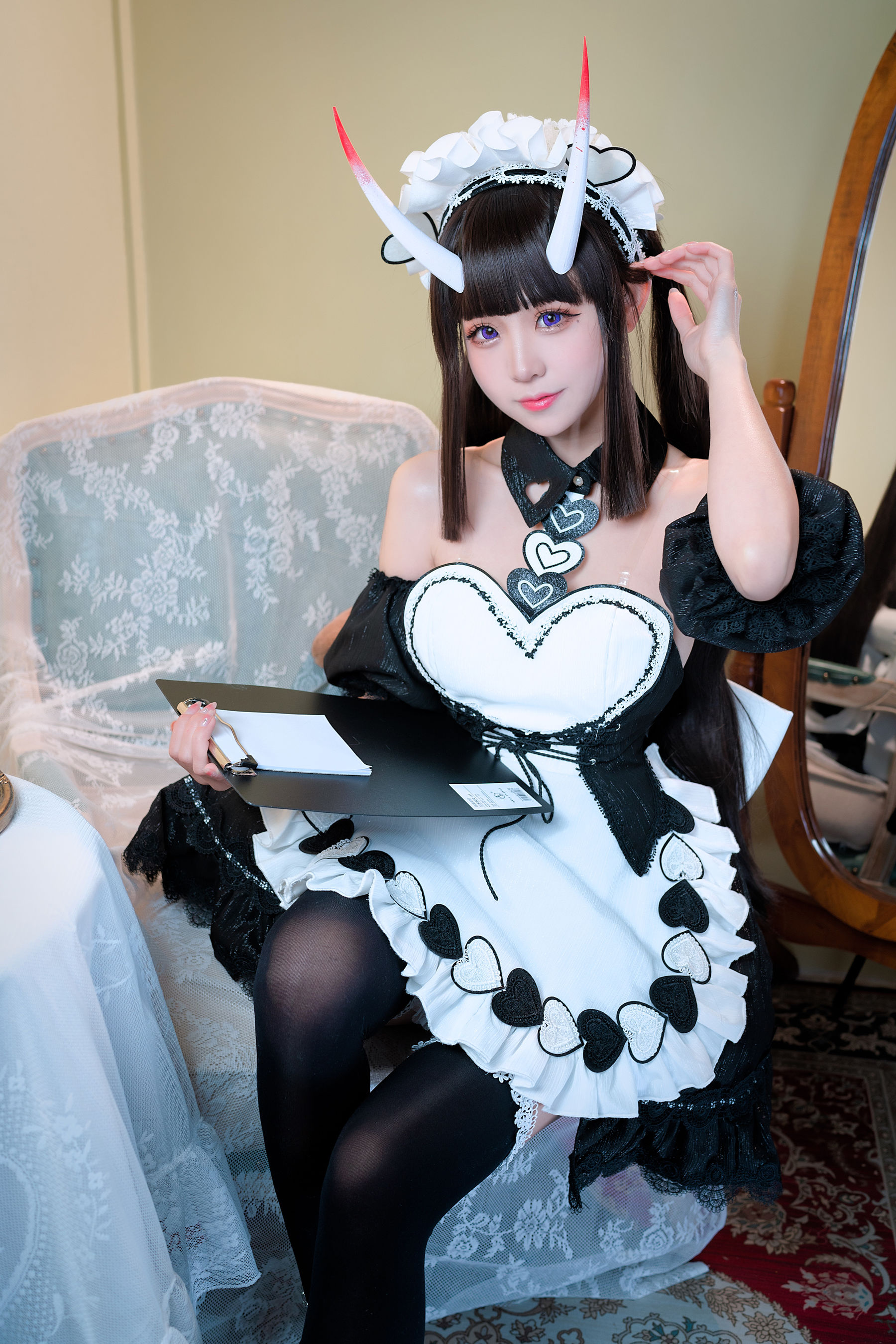 [网红COSER] miko酱ww - 碧蓝航线 能代女仆
