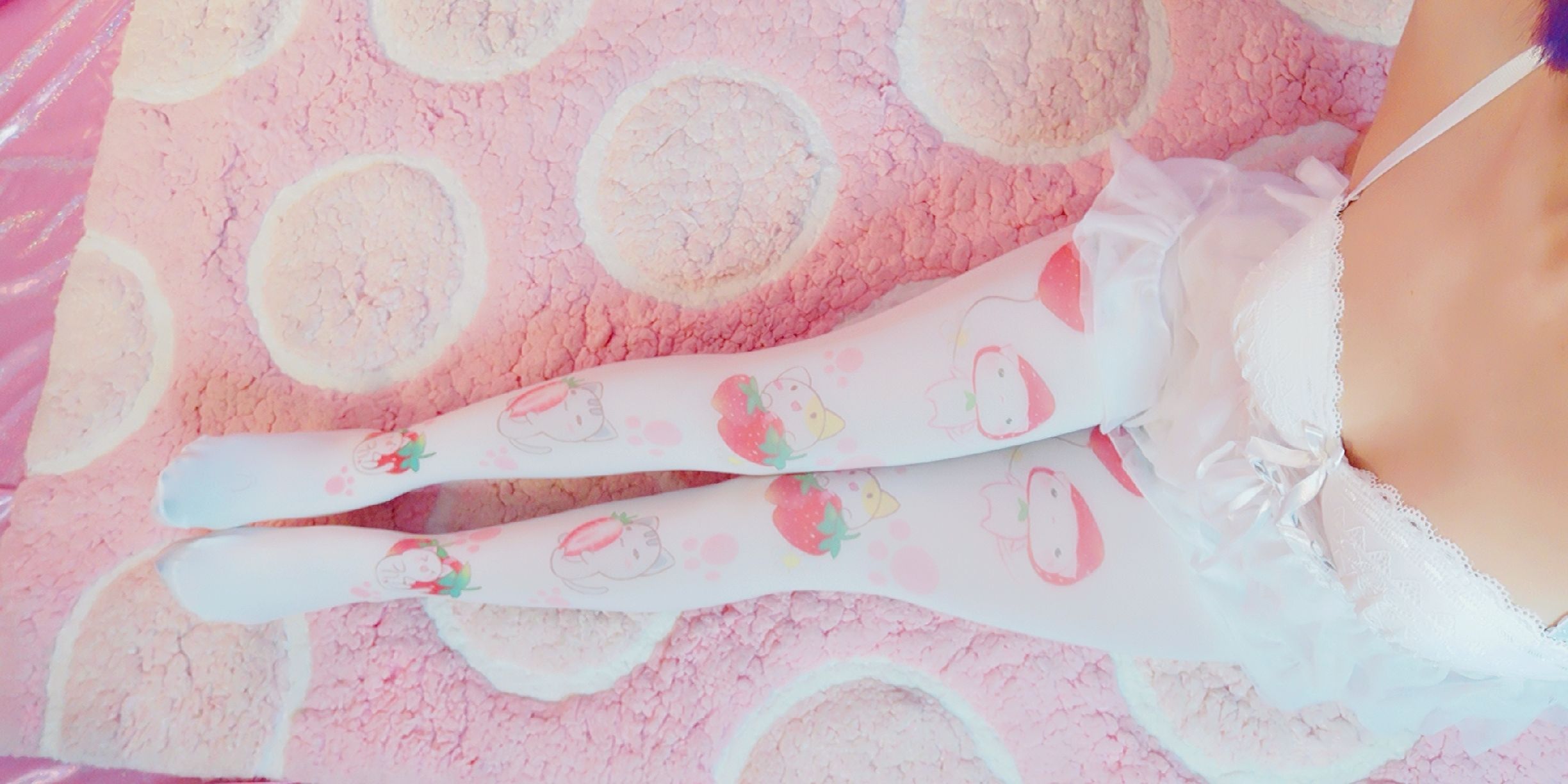 [网红COSER] MisswarmJ - White magie beans