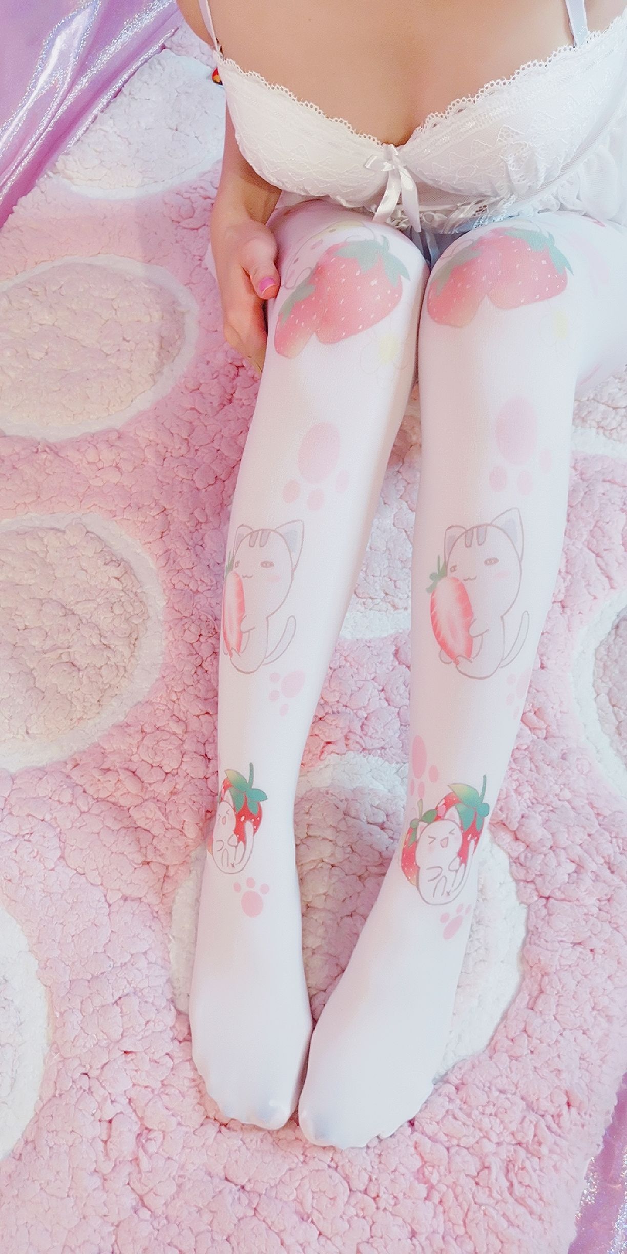 [网红COSER] MisswarmJ - White magie beans