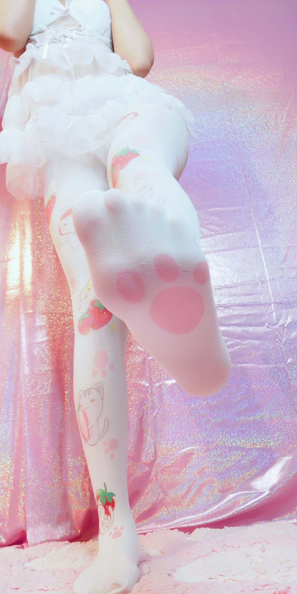 [网红COSER] MisswarmJ - White magie beans
