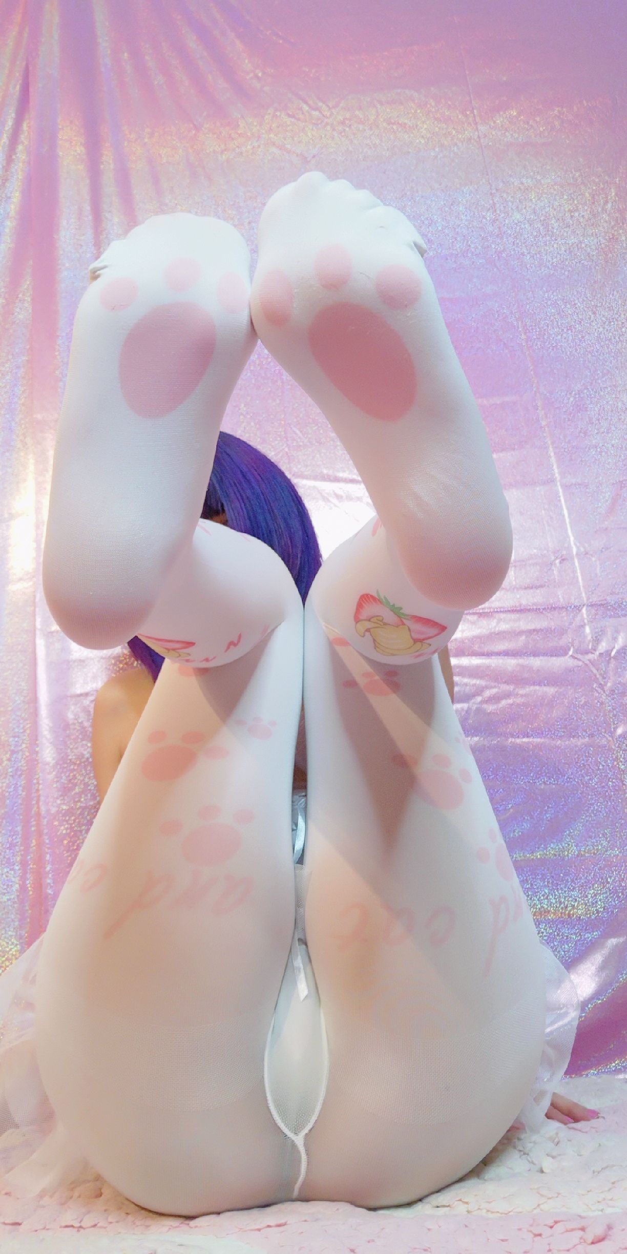 [网红COSER] MisswarmJ - White magie beans