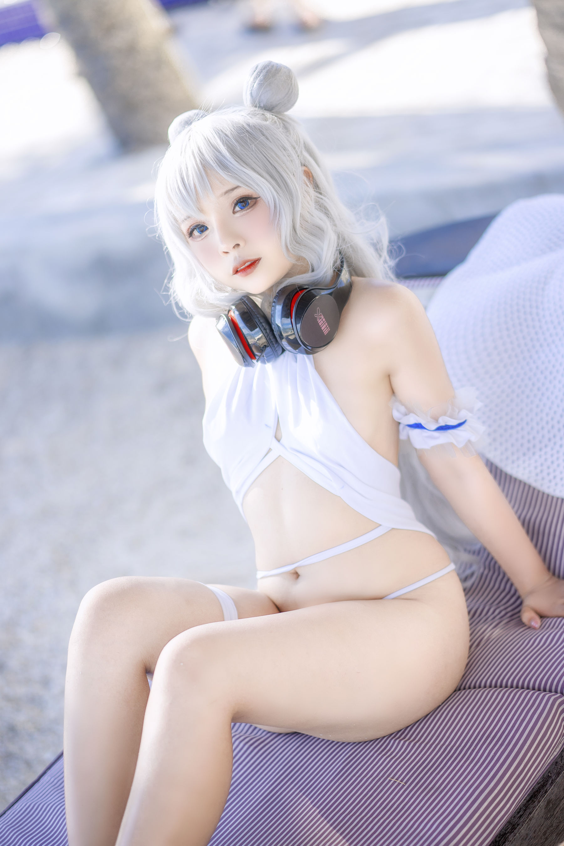 [网红COSER] Sayo Momo - Azur Lane Le Malin bikini