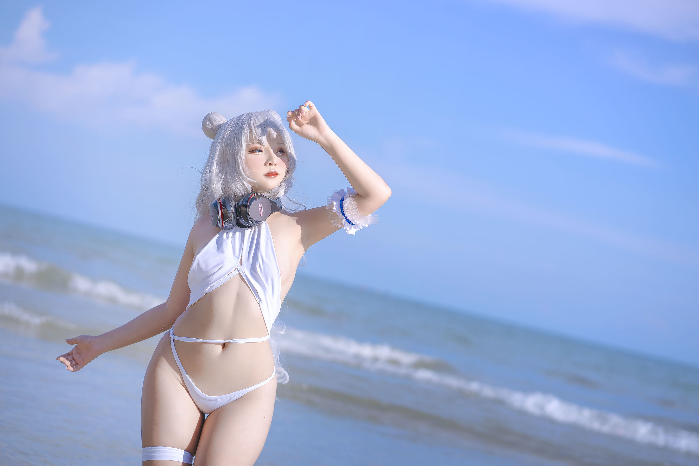 [网红COSER] Sayo Momo - Azur Lane Le Malin bikini