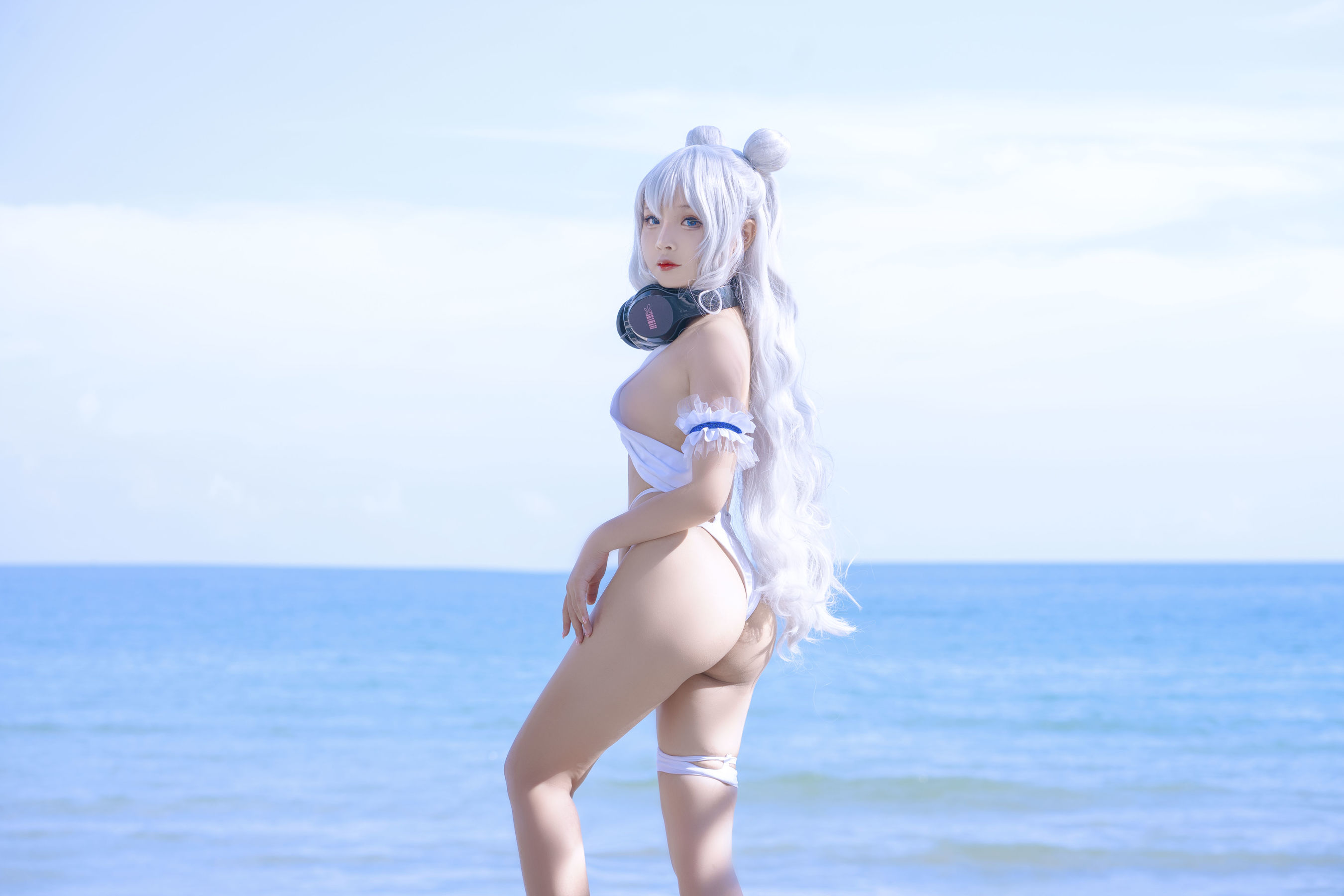 [网红COSER] Sayo Momo - Azur Lane Le Malin bikini