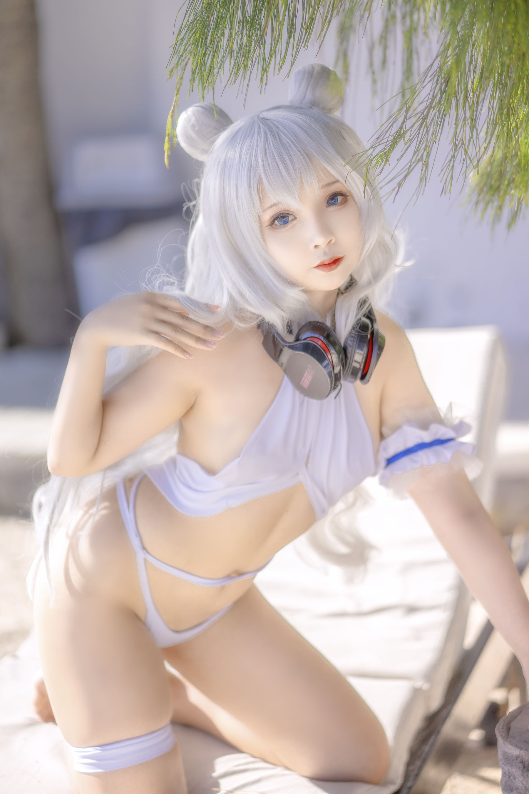 [网红COSER] Sayo Momo - Azur Lane Le Malin bikini