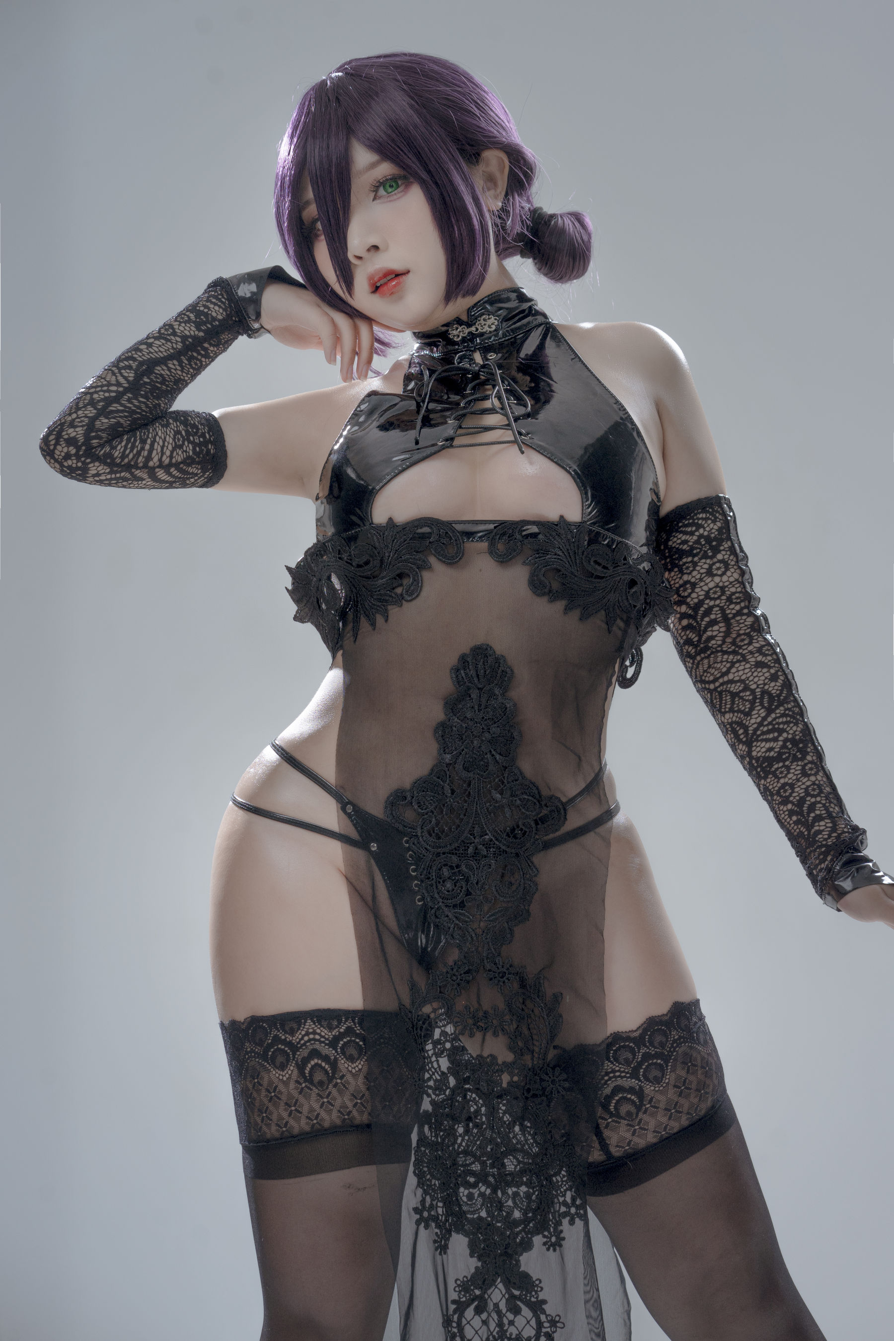 [网红COSER] Sayo Momo - Chainsaw Man Cheongsam Reze