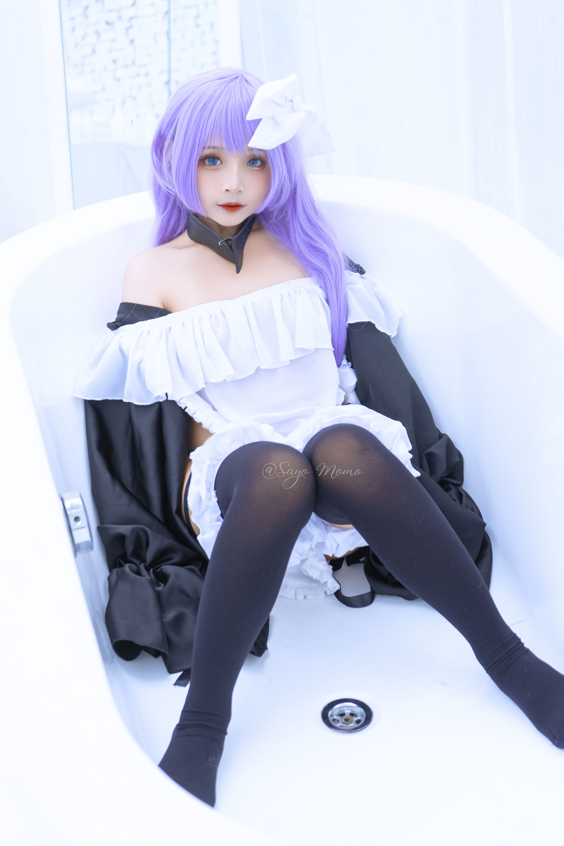 [网红COSER] Sayo Momo - FGO Meltryllis Maid Art Ver