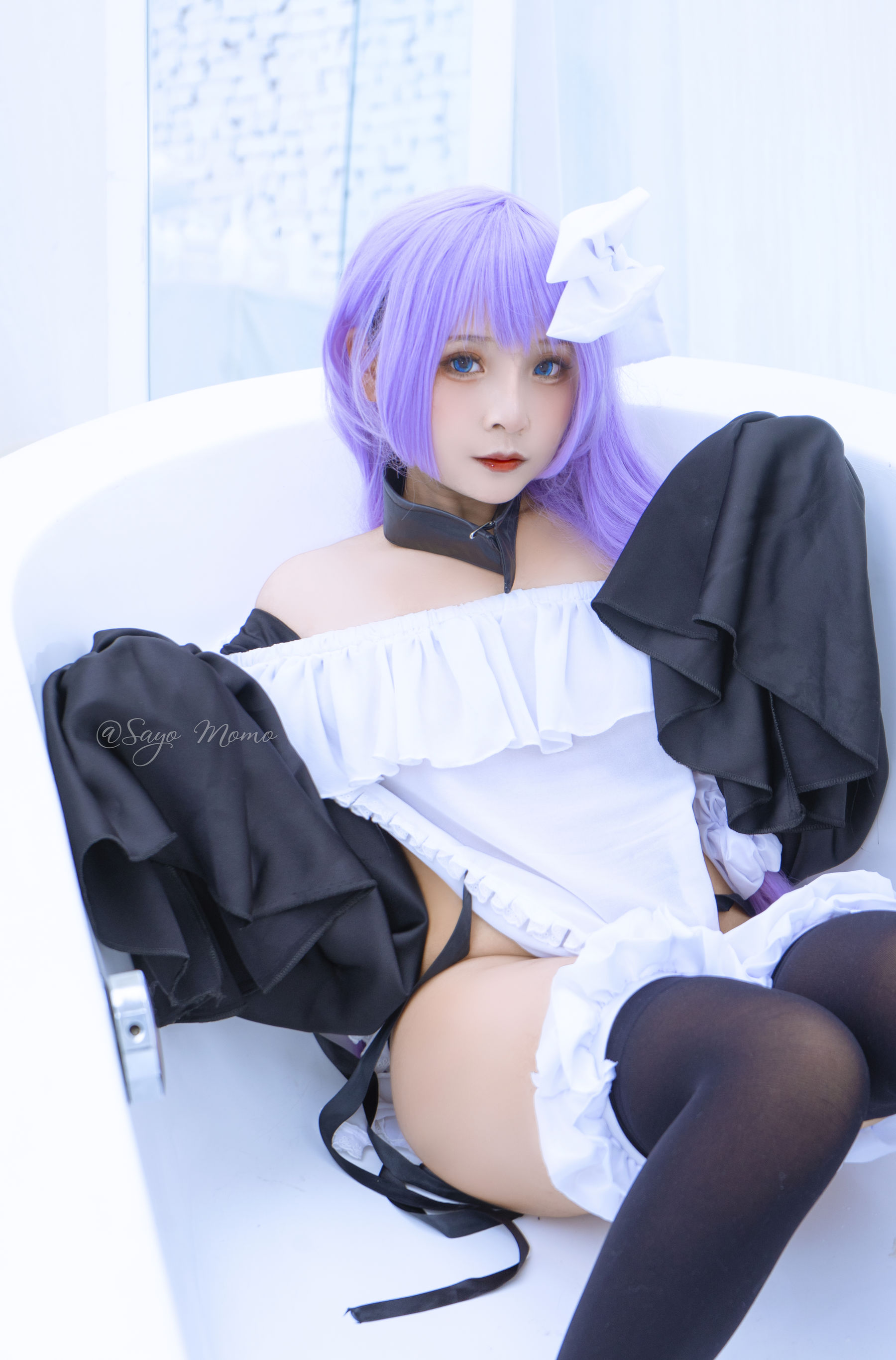 [网红COSER] Sayo Momo - FGO Meltryllis Maid Art Ver
