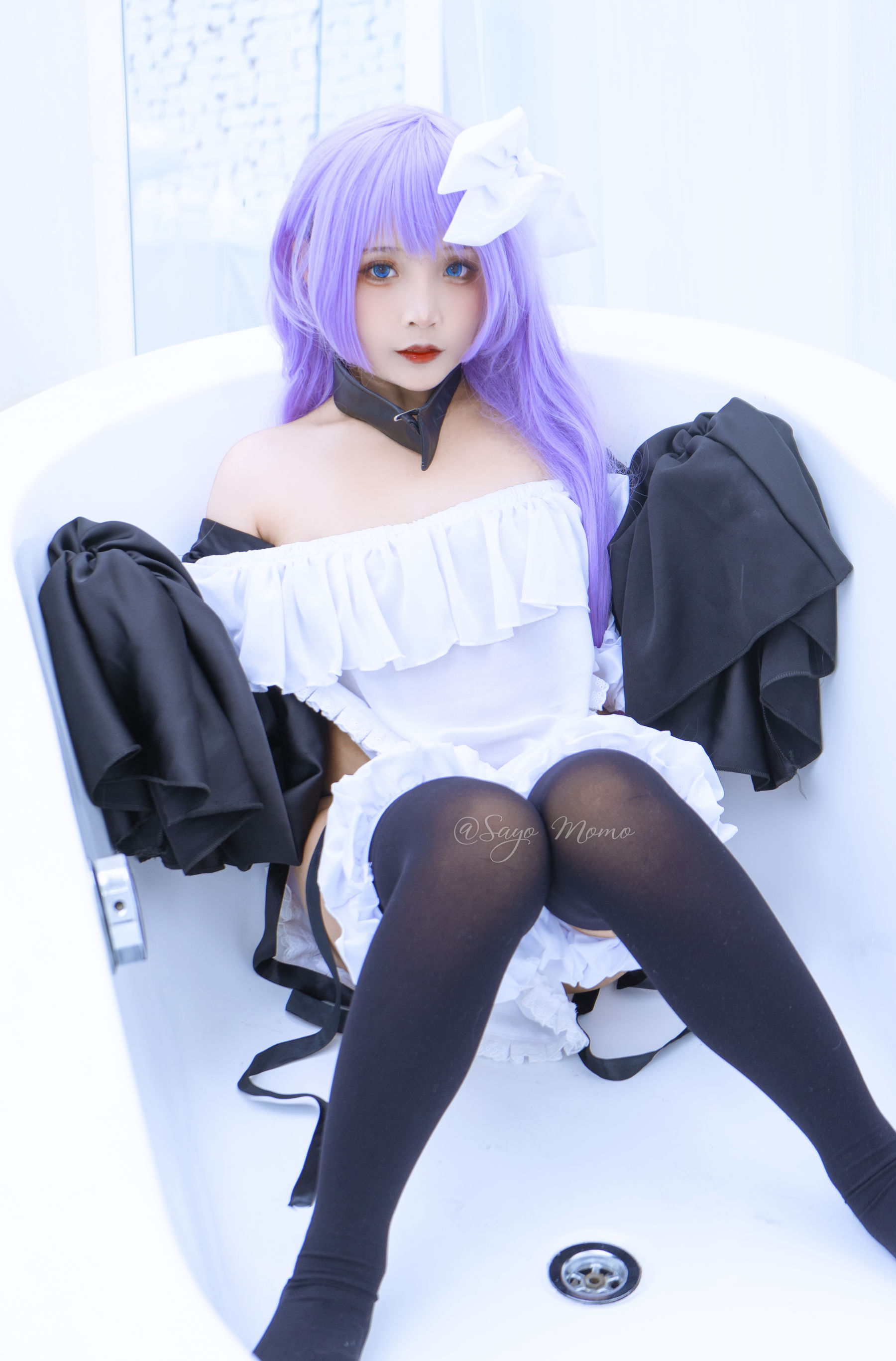 [网红COSER] Sayo Momo - FGO Meltryllis Maid Art Ver