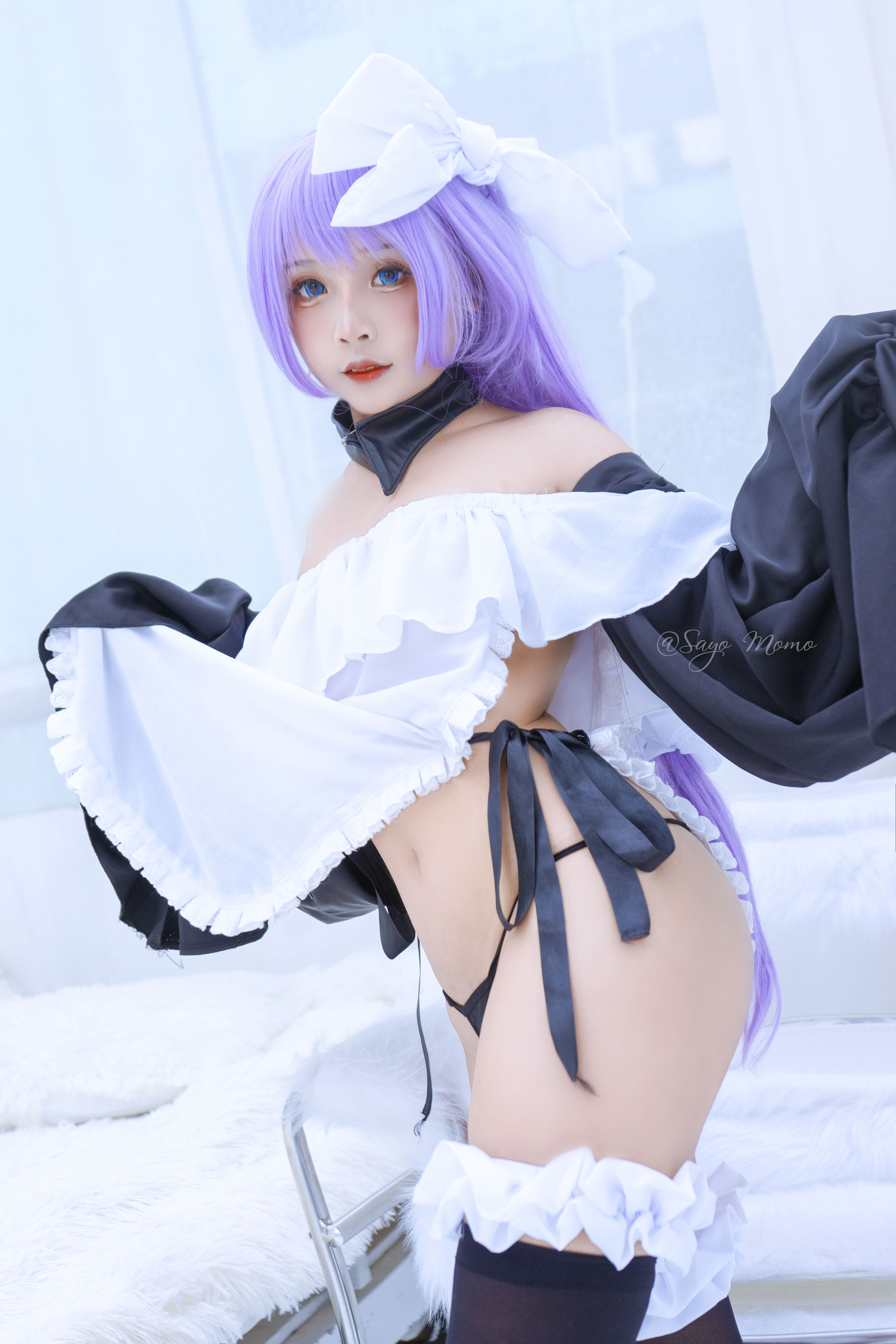 [网红COSER] Sayo Momo - FGO Meltryllis Maid Art Ver