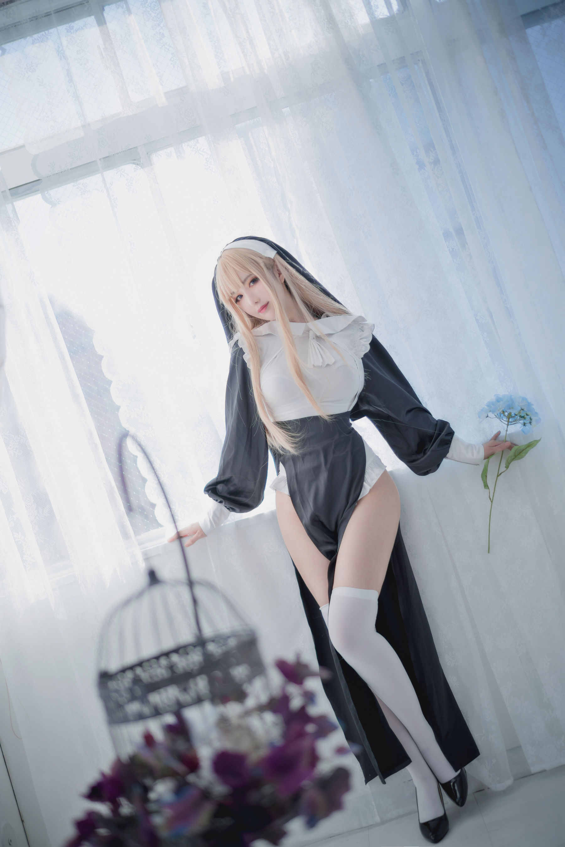 [网红COSER] Shika小鹿鹿 - 修女
