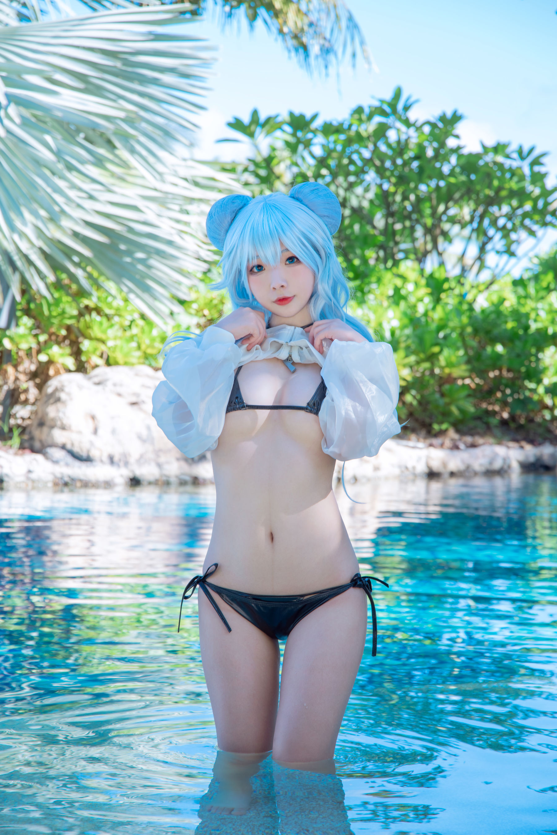 [网红COSER] yuuhui玉汇 - PA15 泳装