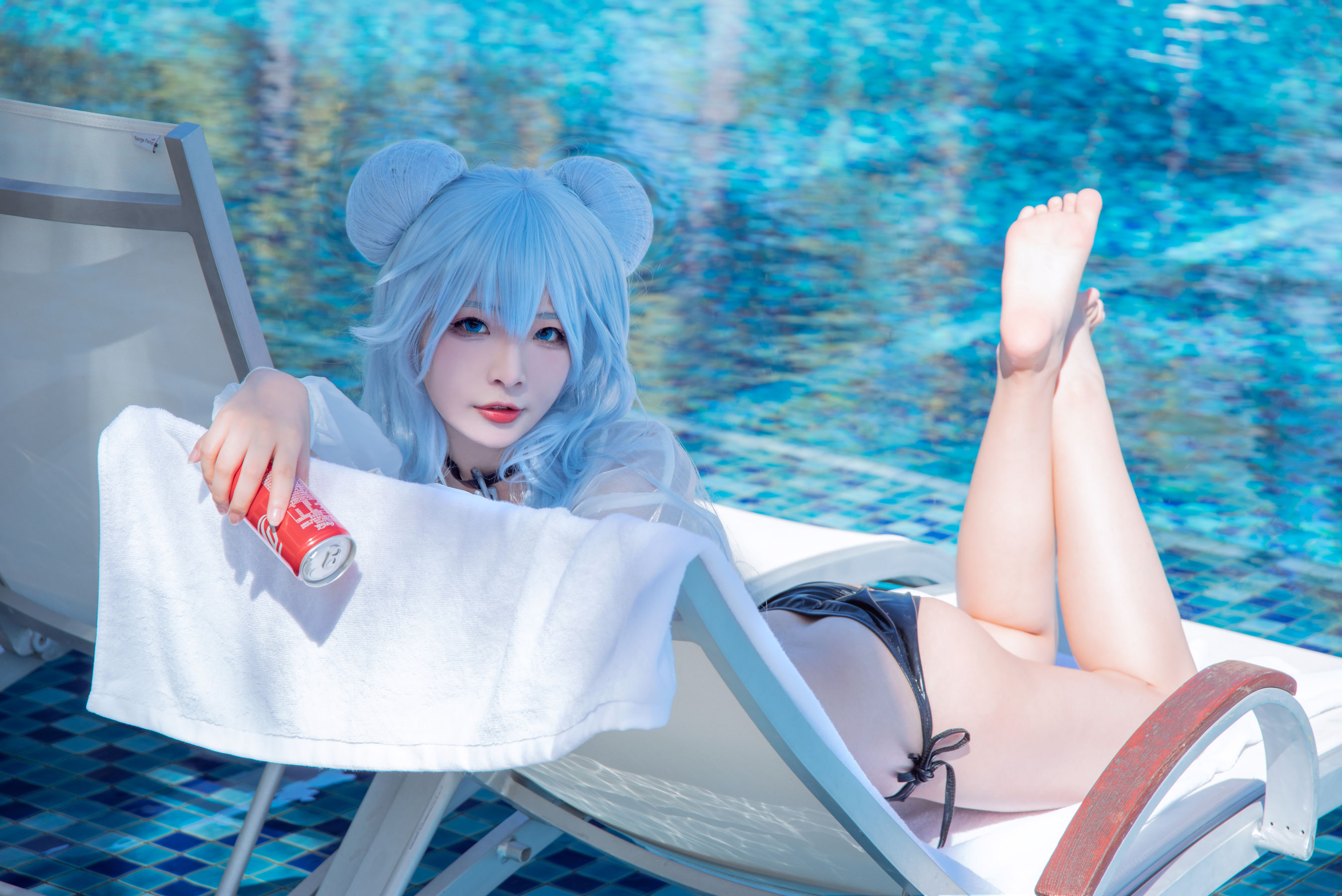[网红COSER] yuuhui玉汇 - PA15 泳装
