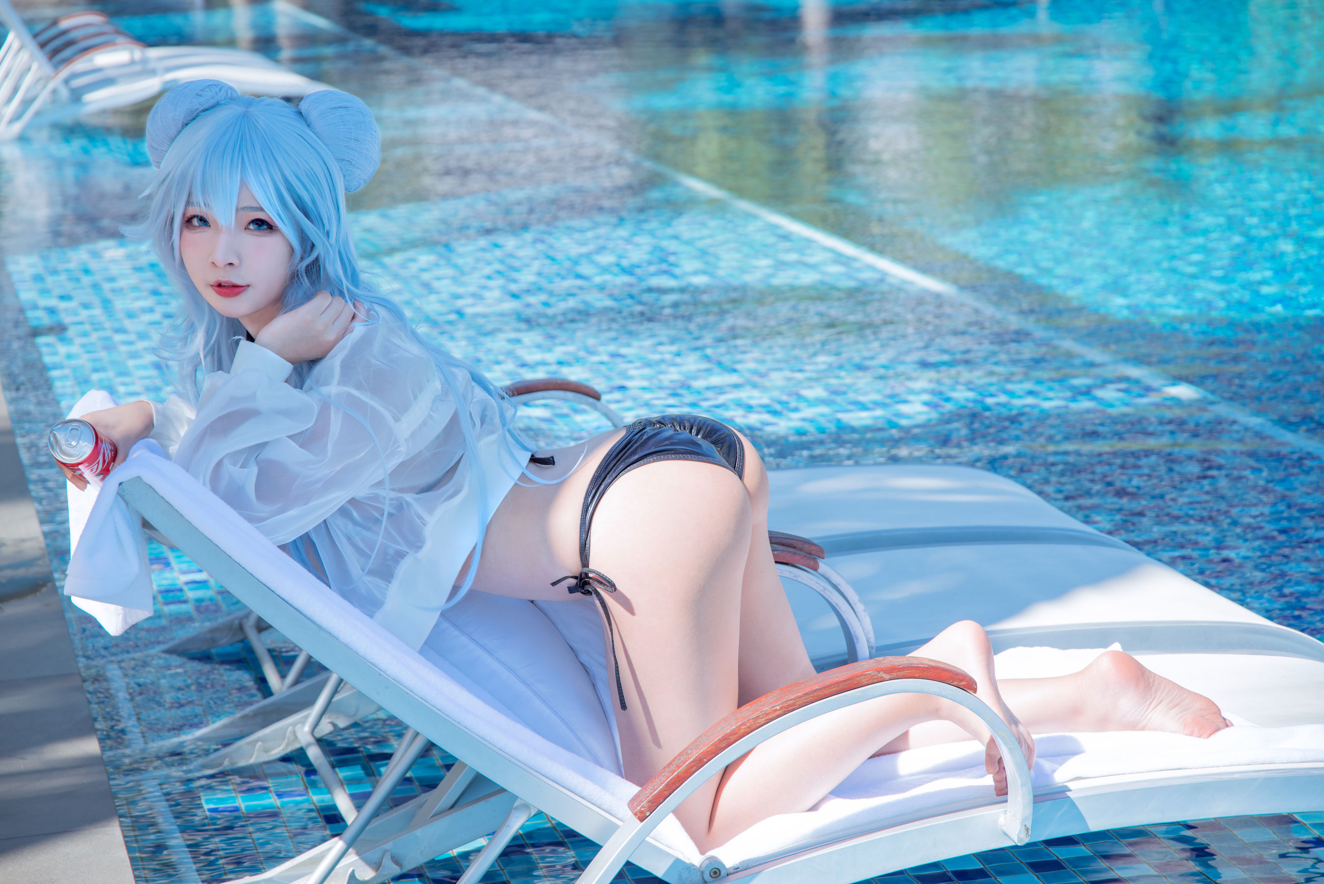 [网红COSER] yuuhui玉汇 - PA15 泳装