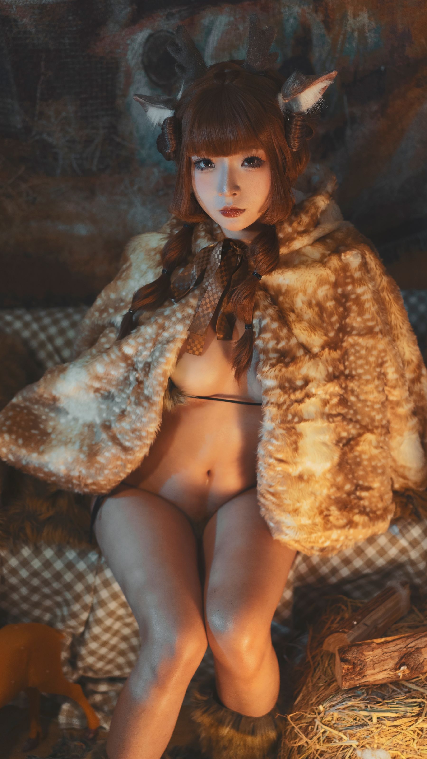 [网红COSER] yuuhui玉汇 - 圣诞麋鹿兽耳