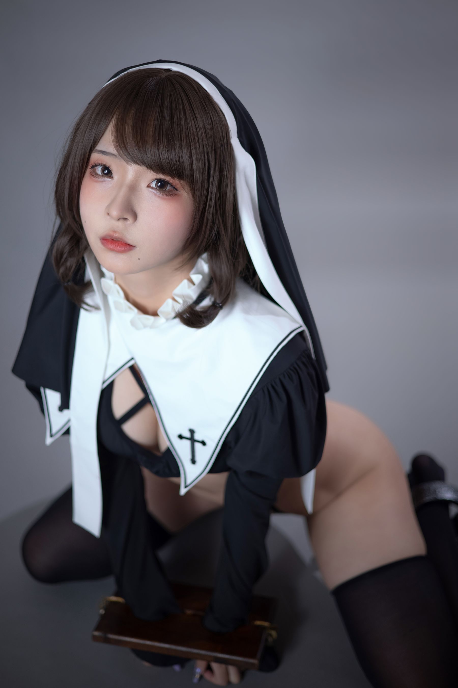 [网红COSER] yuuhui玉汇 - 罪罚修女
