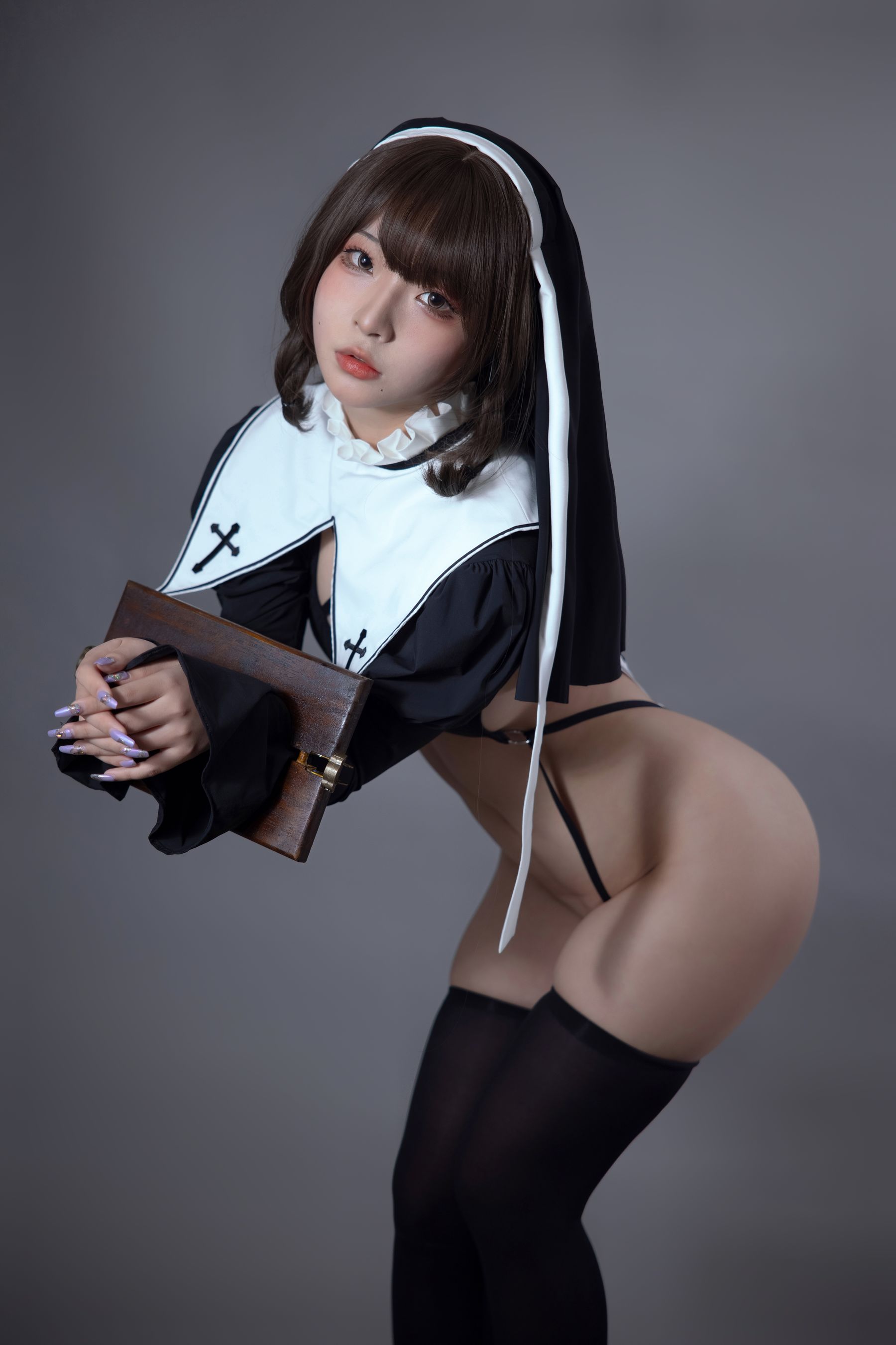 [网红COSER] yuuhui玉汇 - 罪罚修女