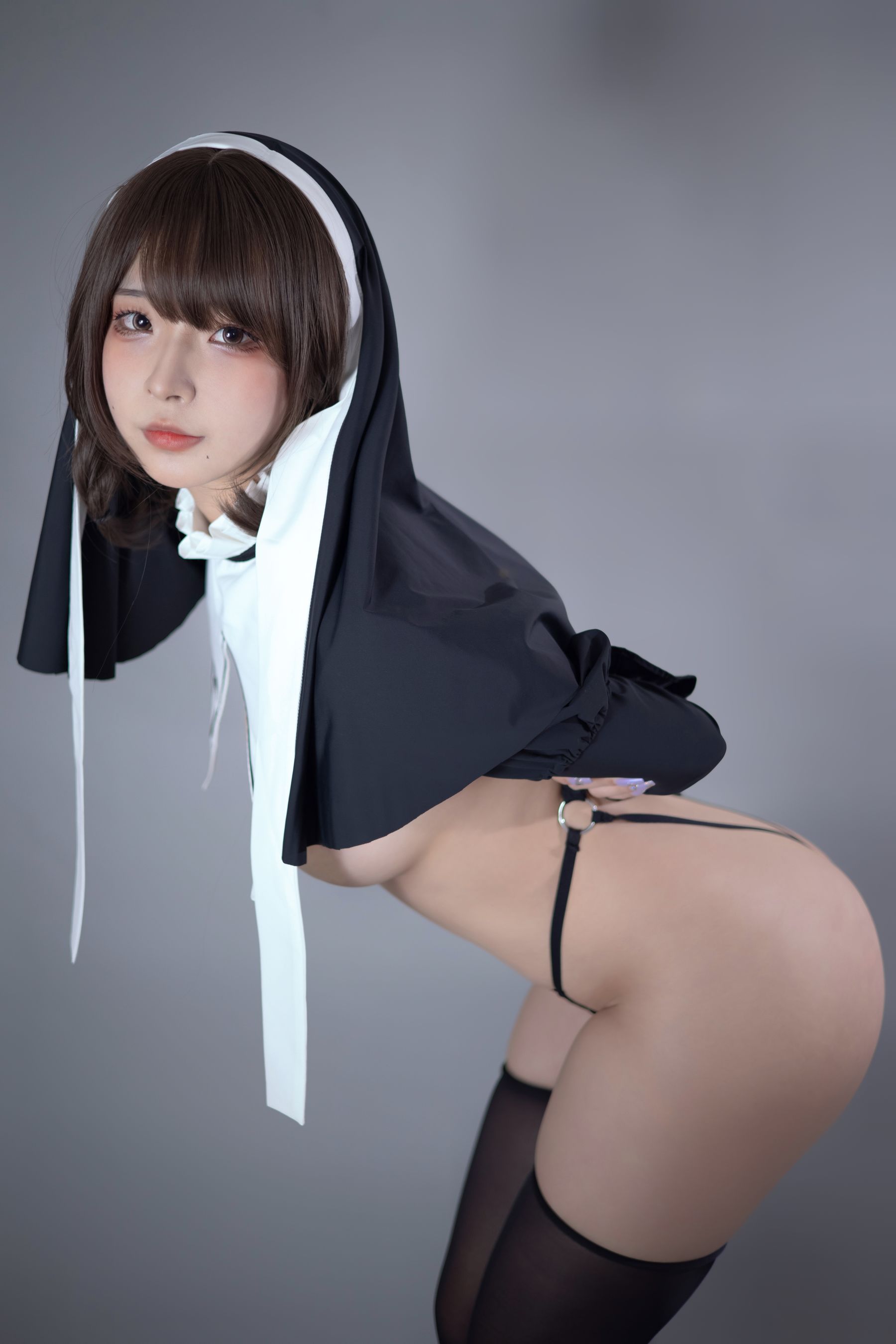 [网红COSER] yuuhui玉汇 - 罪罚修女
