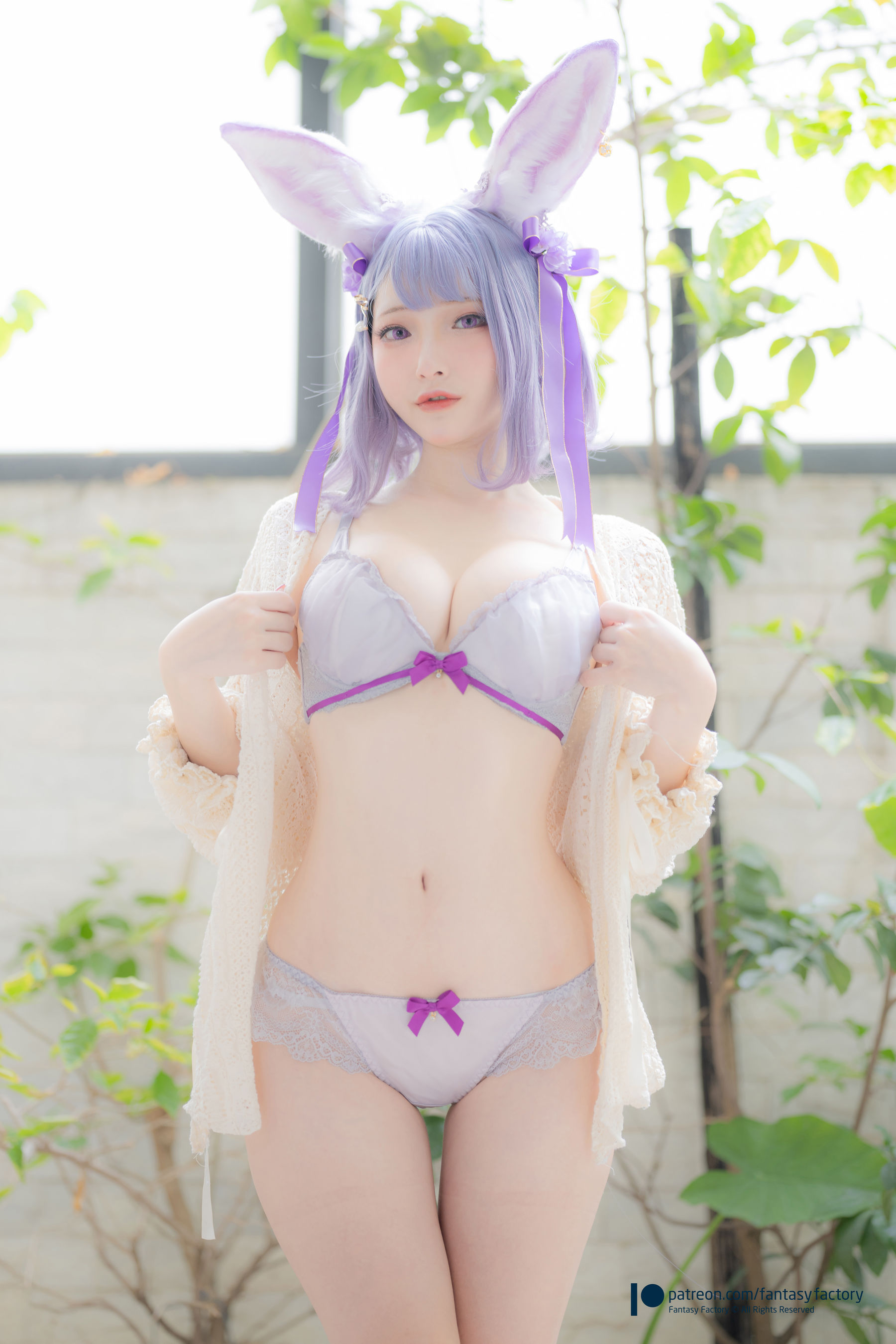 [Fantasy Factory] 小丁Cosplay写真 - 2022.04 兔女郎