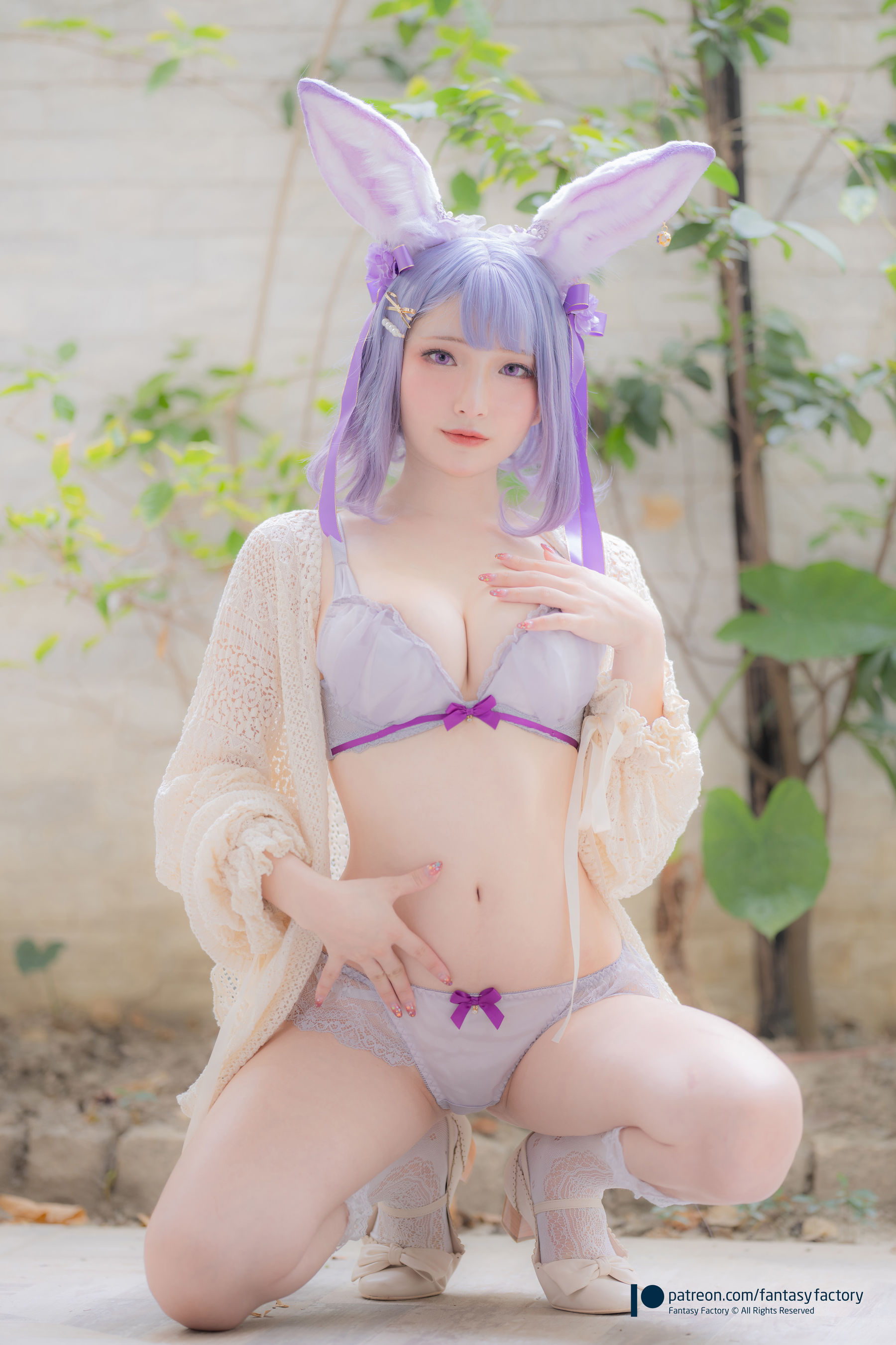 [Fantasy Factory] 小丁Cosplay写真 - 2022.04 兔女郎