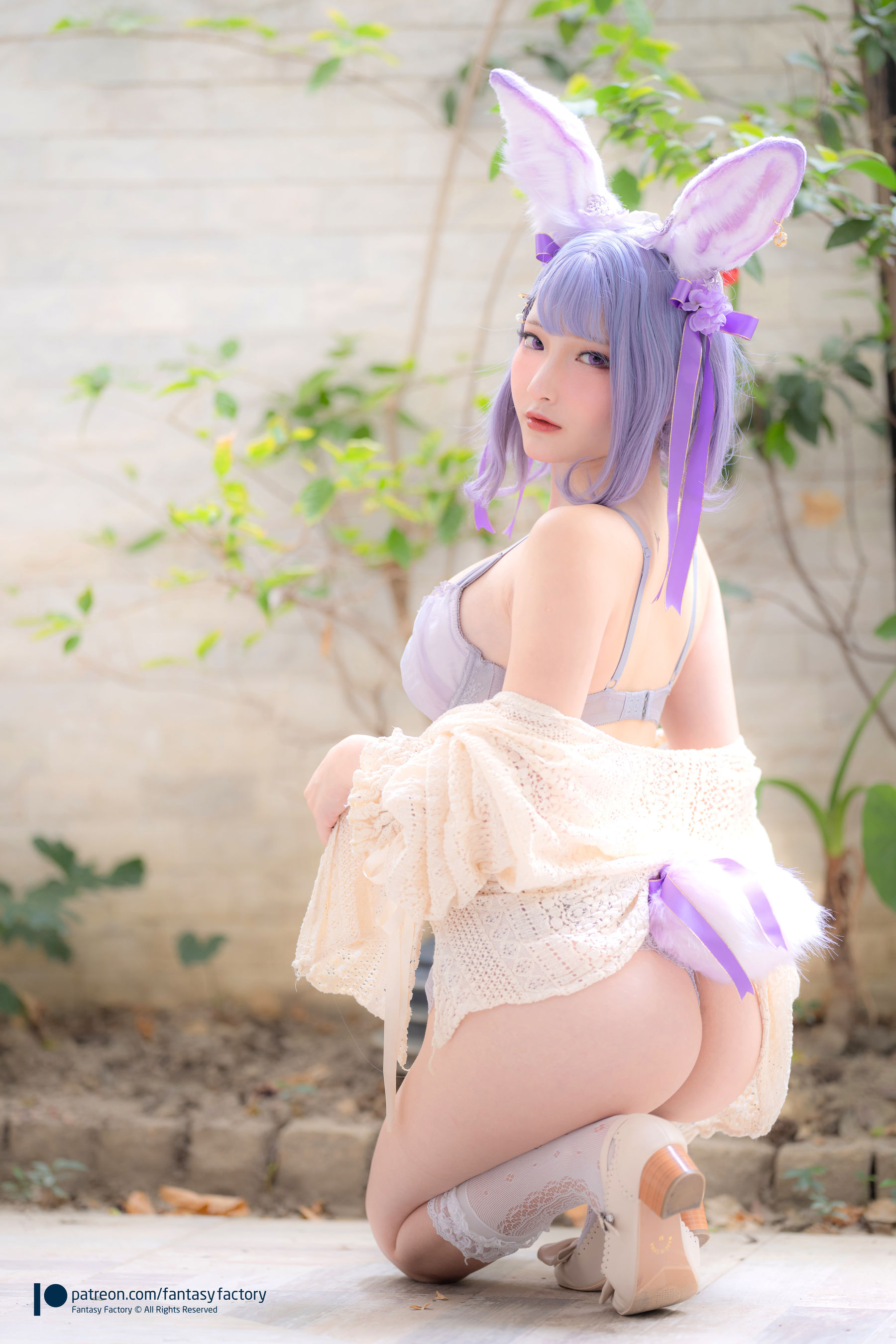 [Fantasy Factory] 小丁Cosplay写真 - 2022.04 兔女郎
