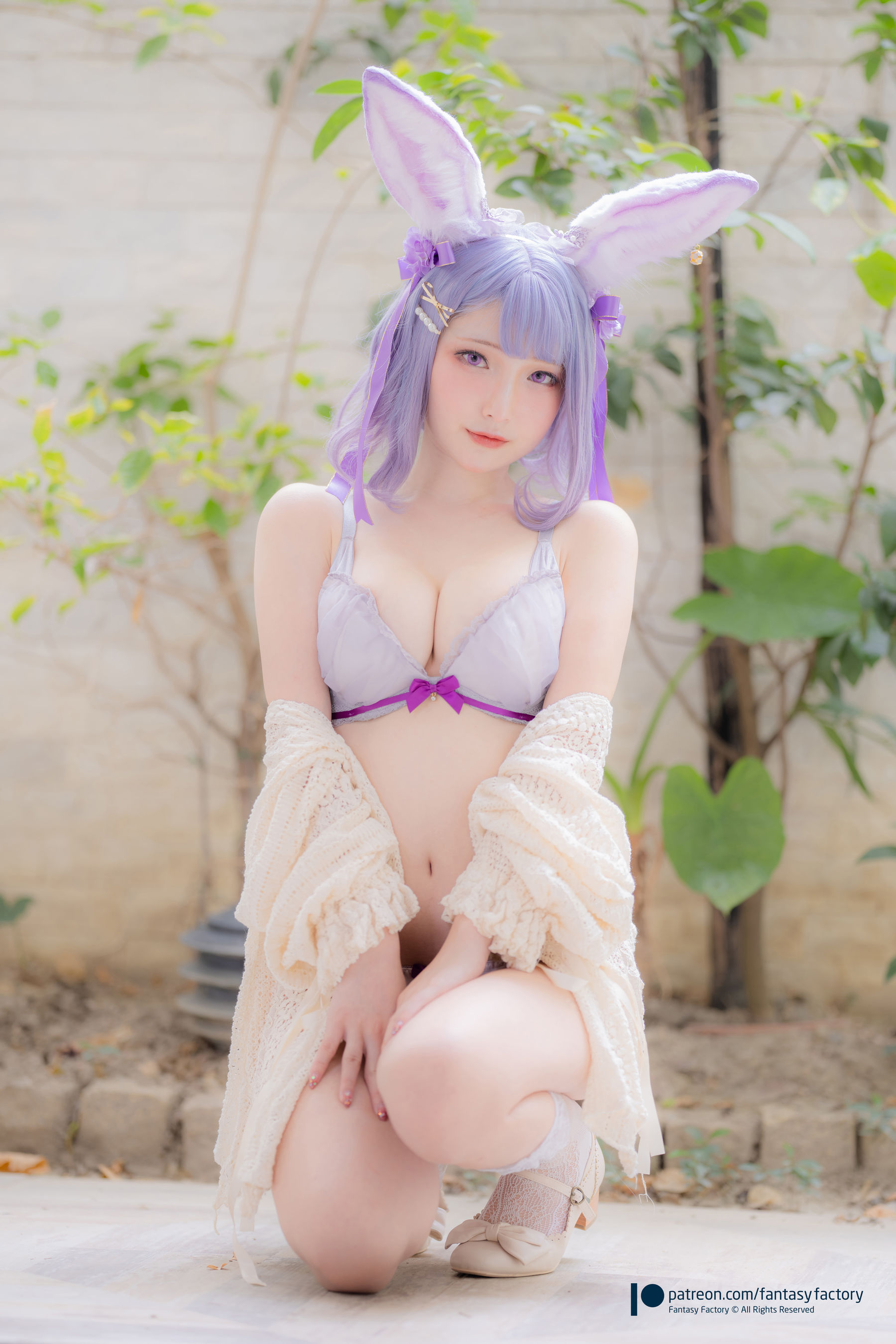 [Fantasy Factory] 小丁Cosplay写真 - 2022.04 兔女郎