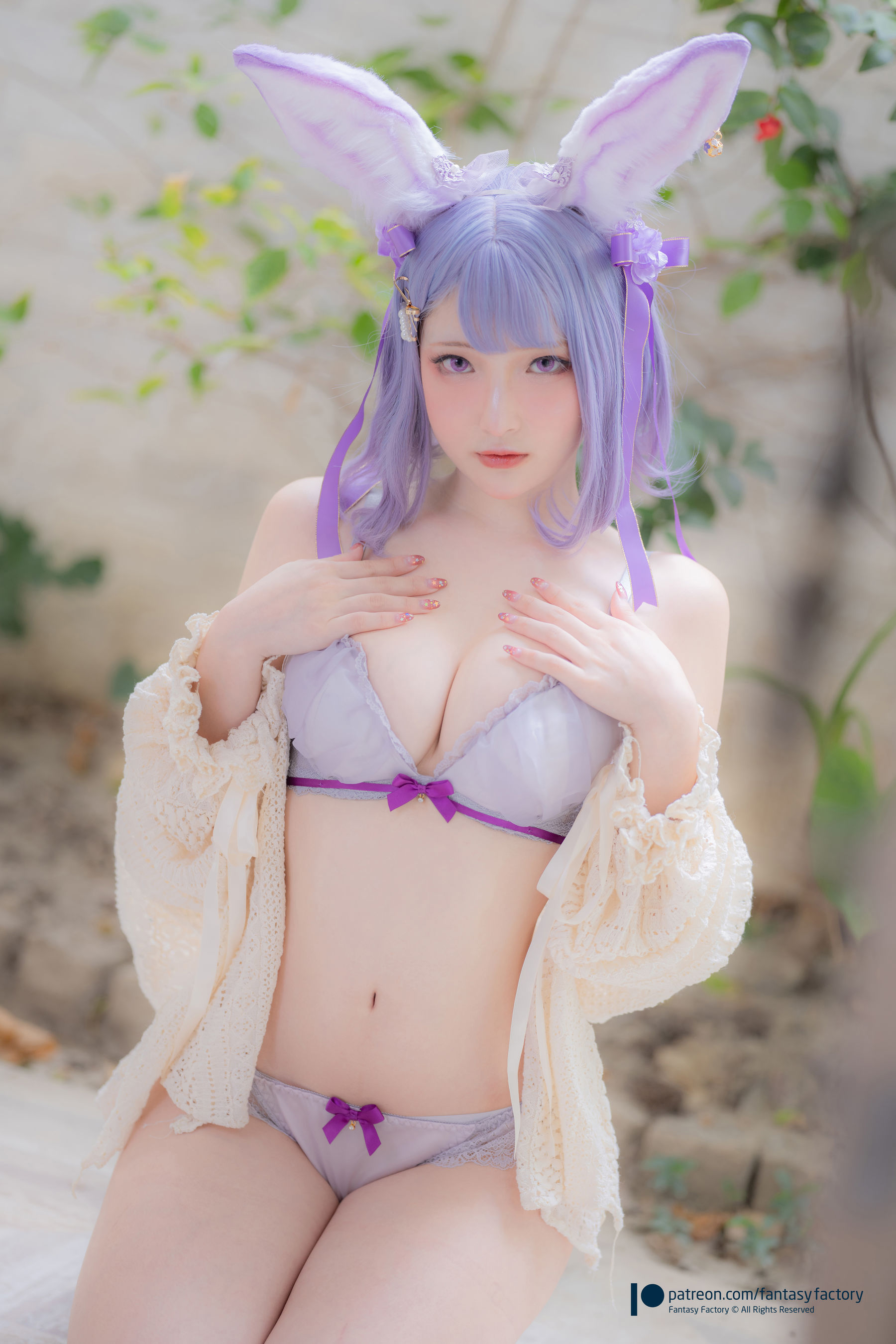 [Fantasy Factory] 小丁Cosplay写真 - 2022.04 兔女郎