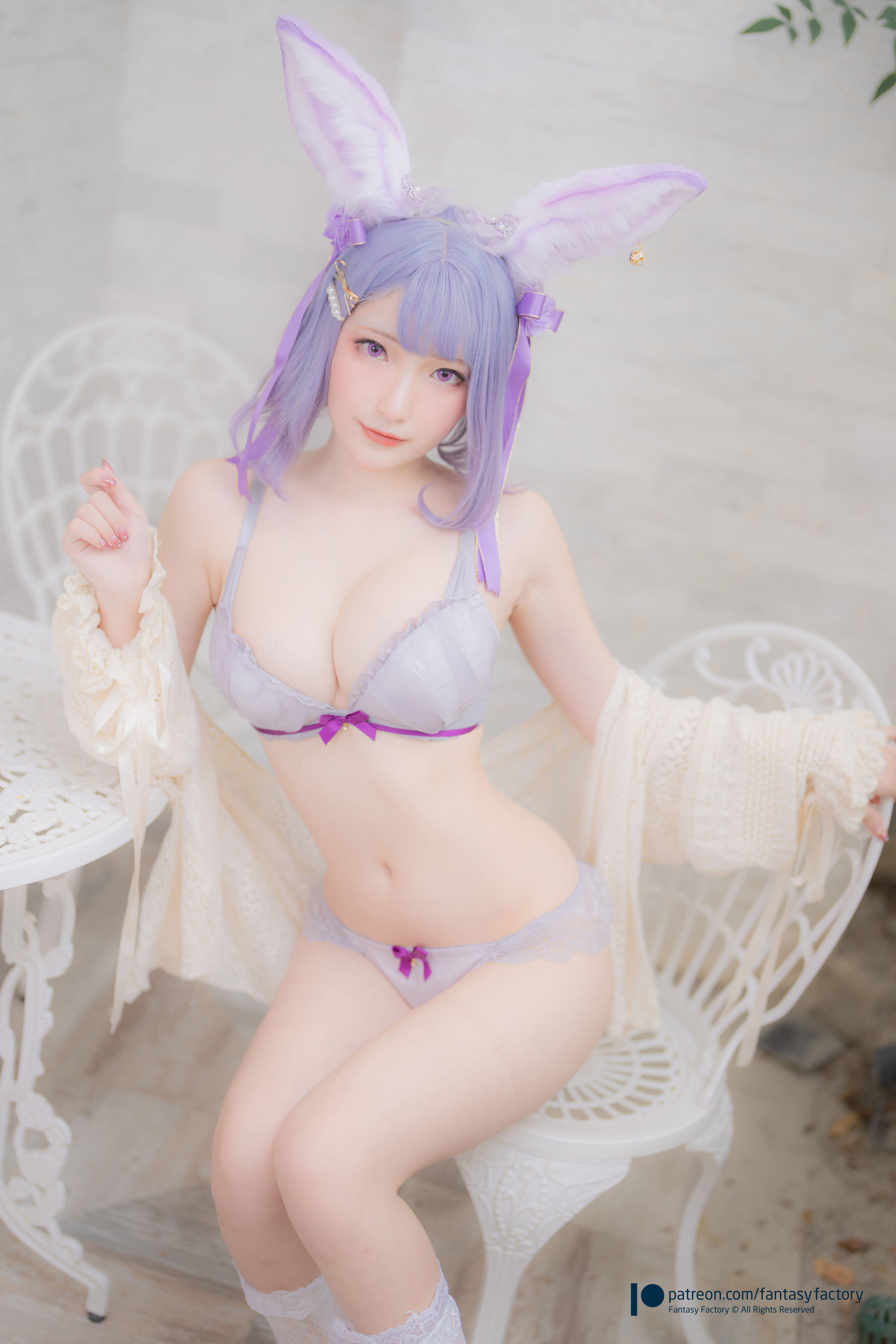 [Fantasy Factory] 小丁Cosplay写真 - 2022.04 兔女郎