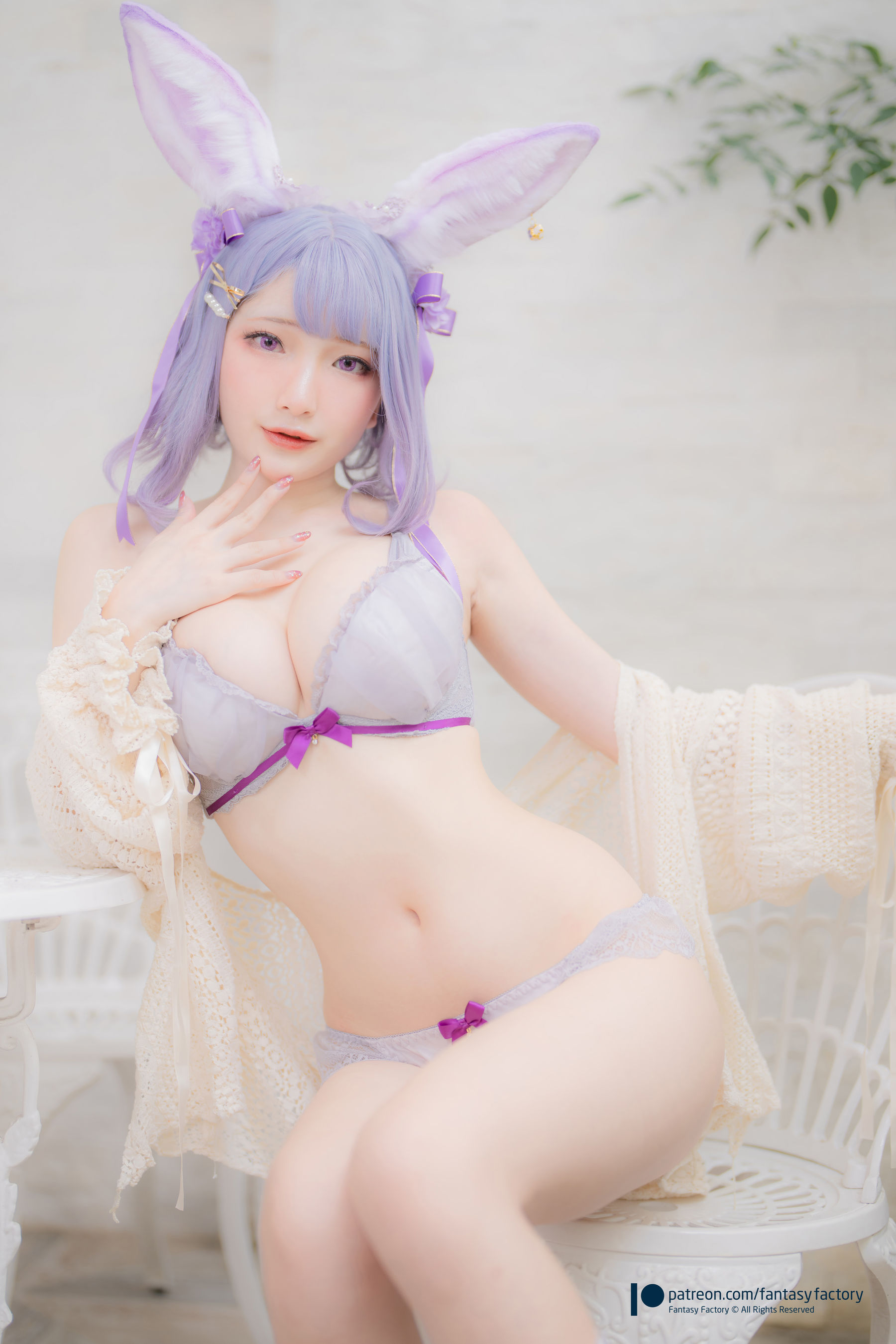 [Fantasy Factory] 小丁Cosplay写真 - 2022.04 兔女郎