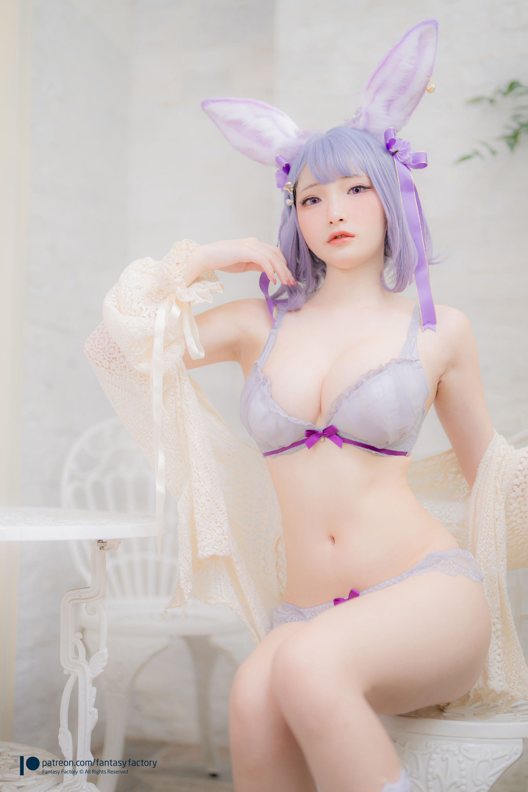 [Fantasy Factory] 小丁Cosplay写真 - 2022.04 兔女郎