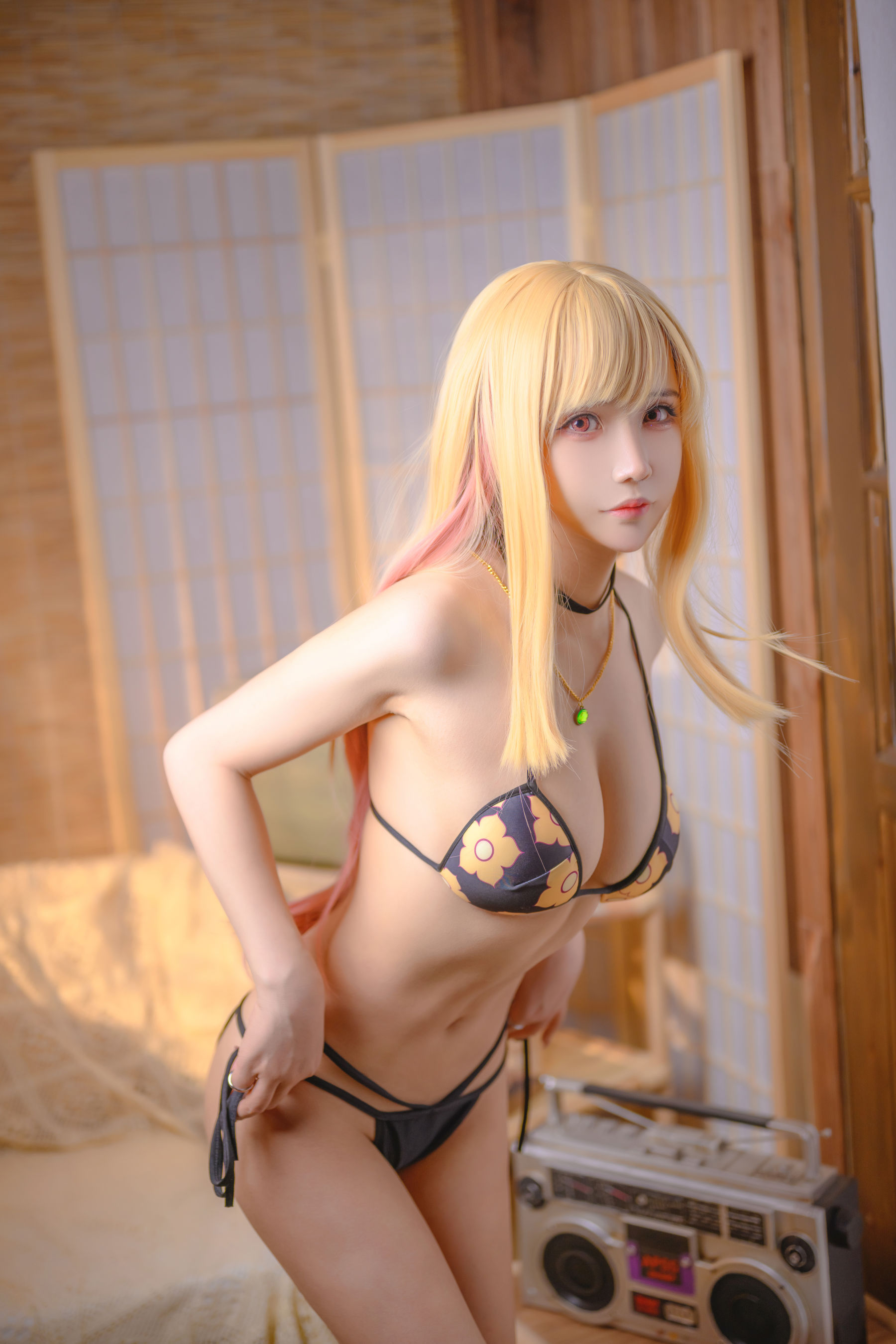 [网红COSER] 二次元妹子抱走莫子aa - 喜多川泳装