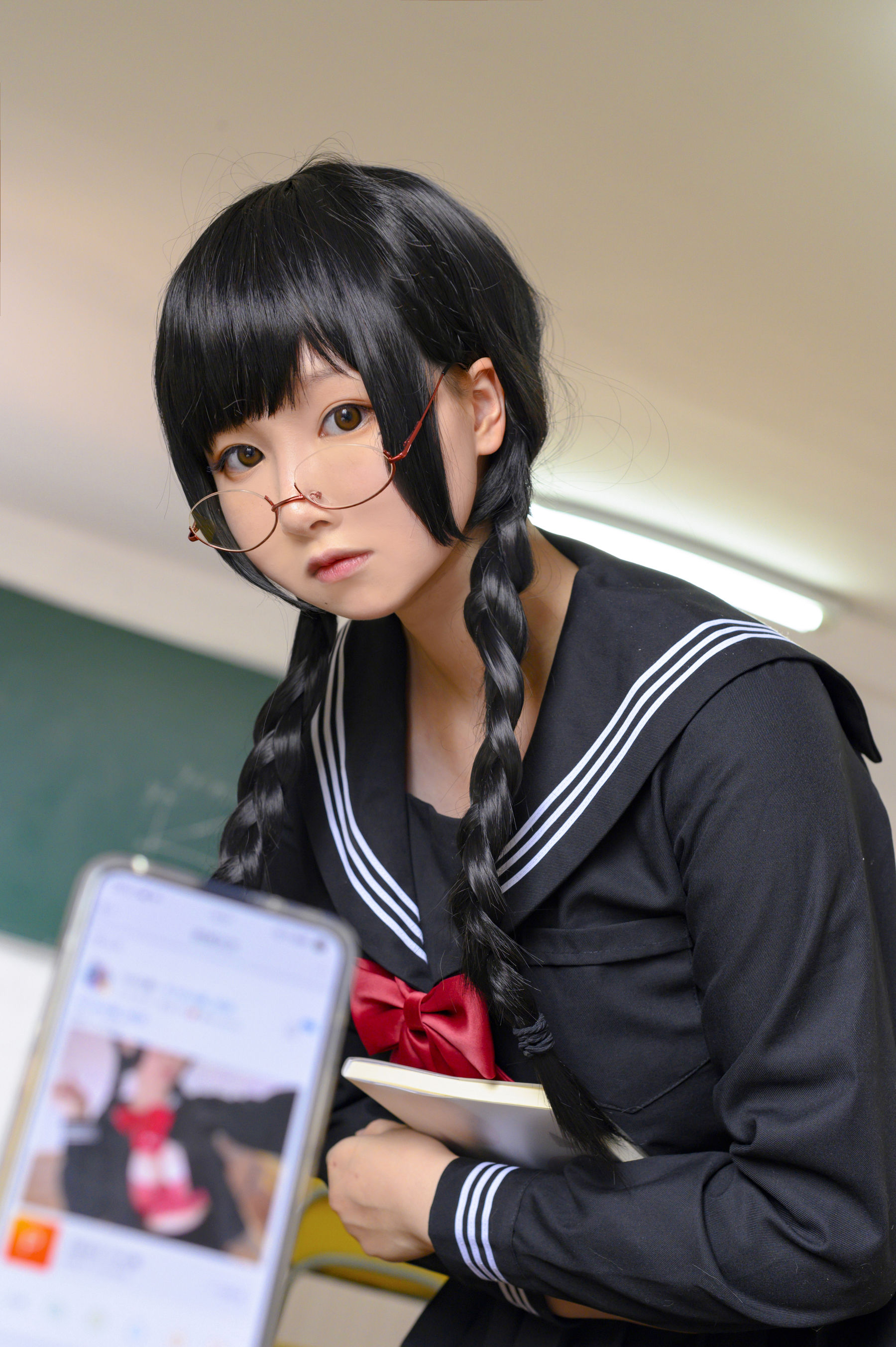 [网红COSER] 二次元美少女PAKI酱 - 班长