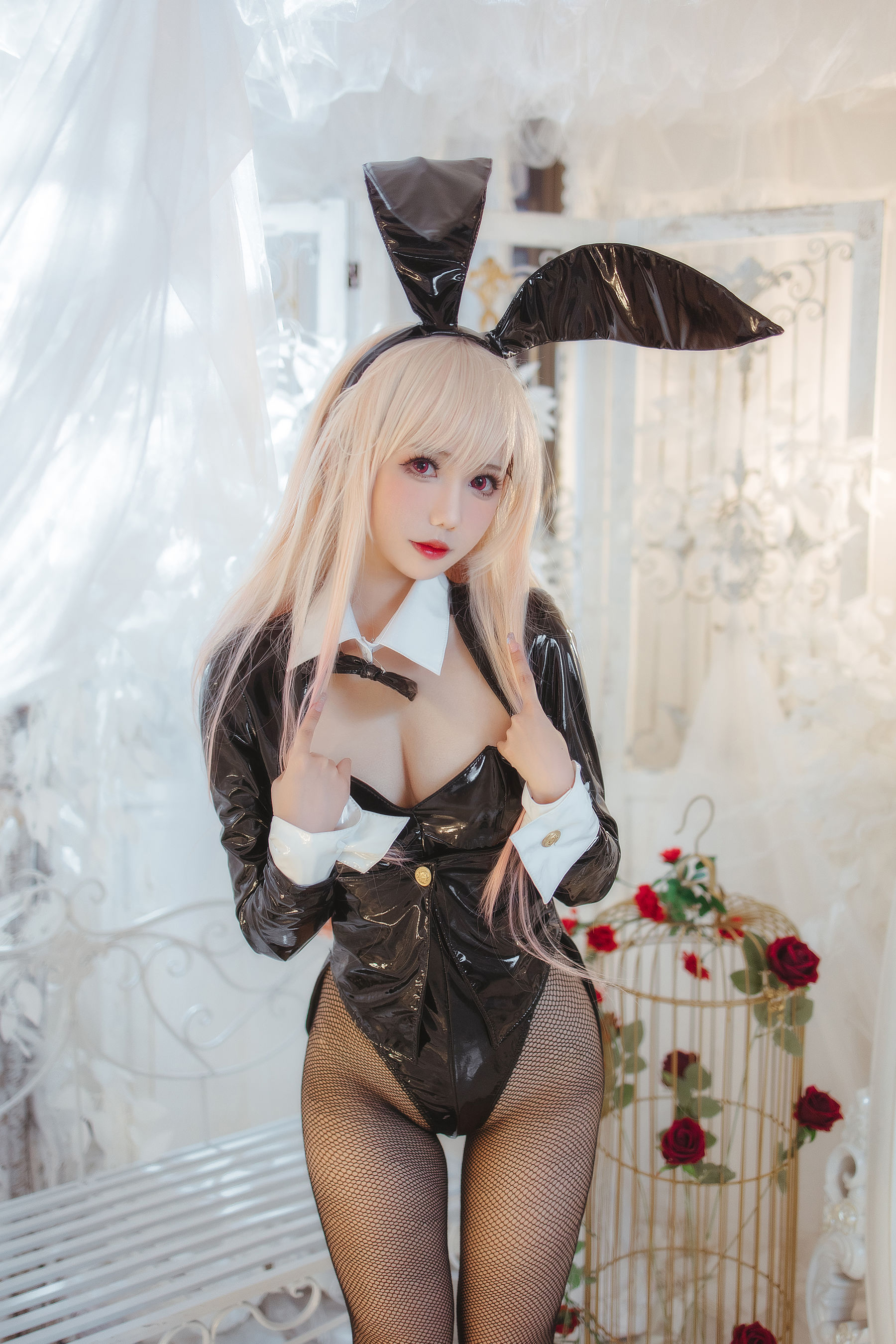 [网红COSER] 仙女月 - 喜多川海梦兔女郎