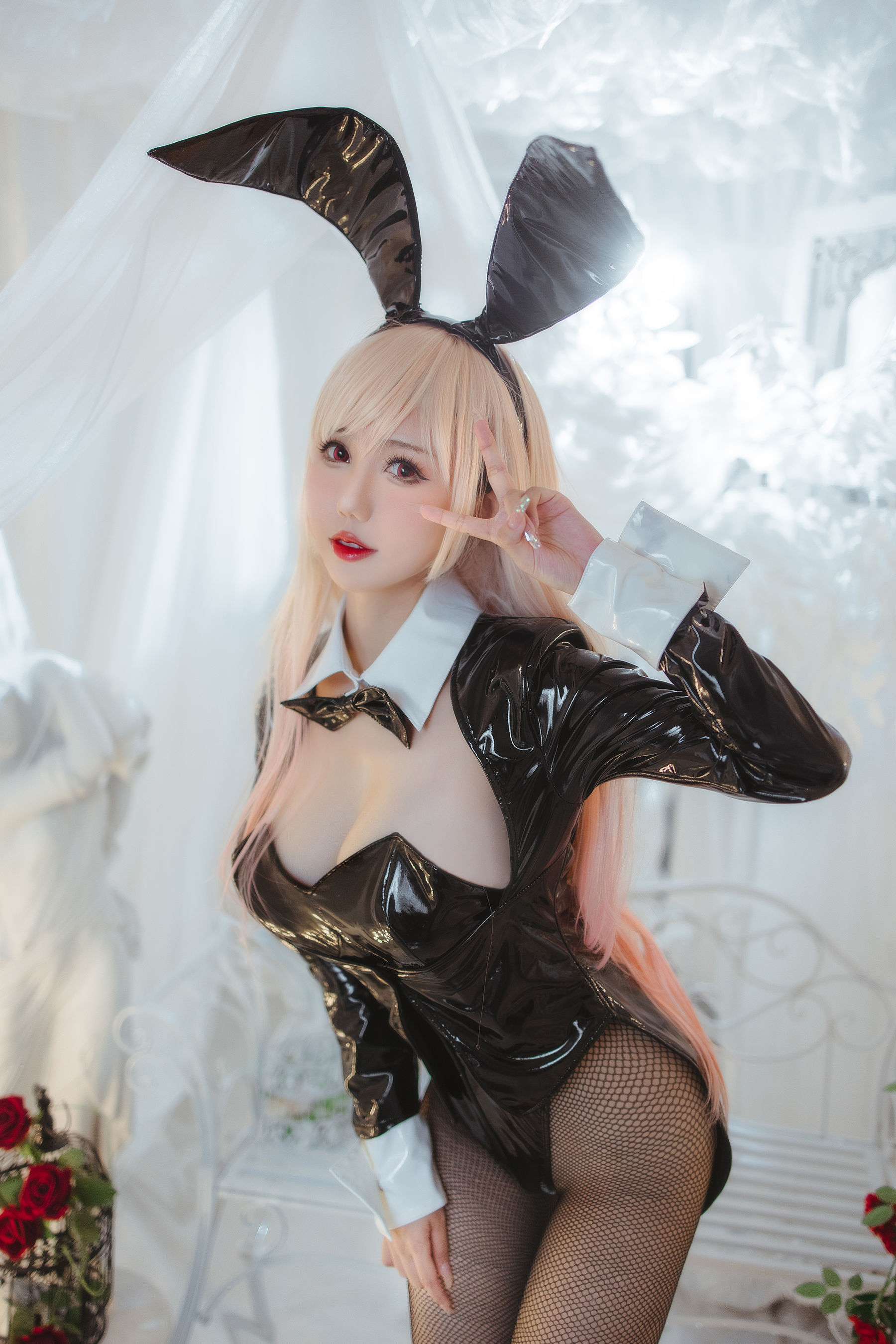 [网红COSER] 仙女月 - 喜多川海梦兔女郎