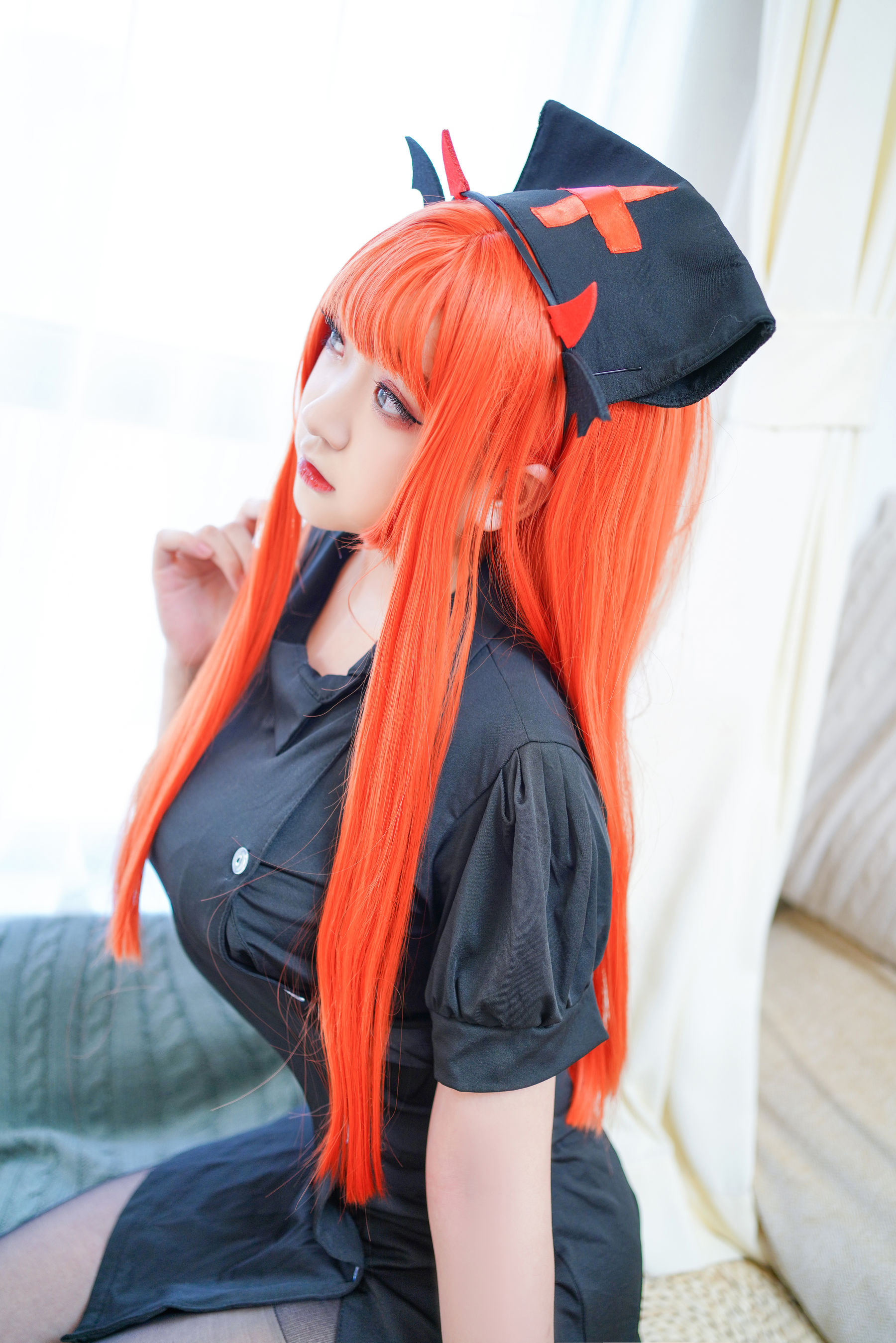 [网红COSER] 动漫博主恩田直幸 - 橘色黑护士