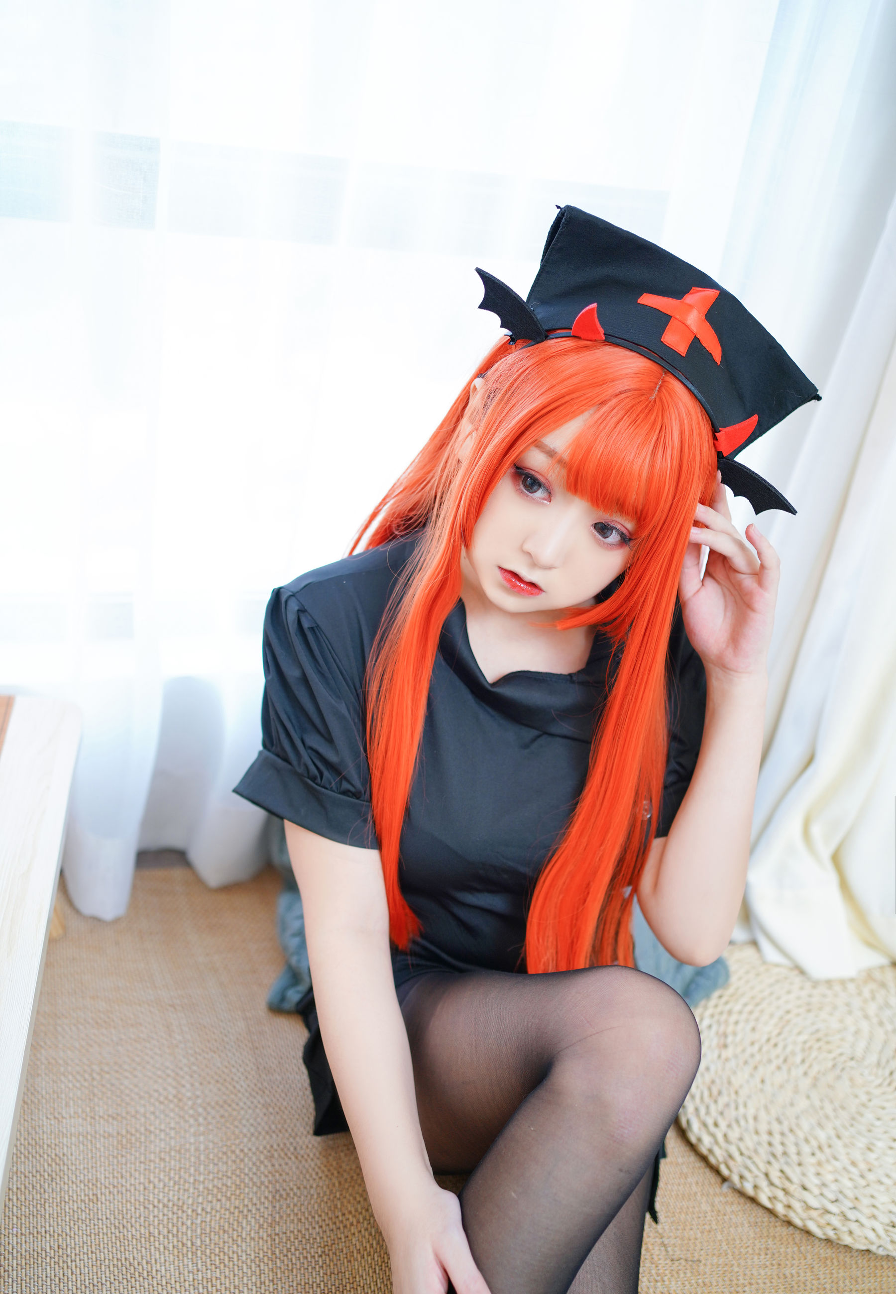 [网红COSER] 动漫博主恩田直幸 - 橘色黑护士