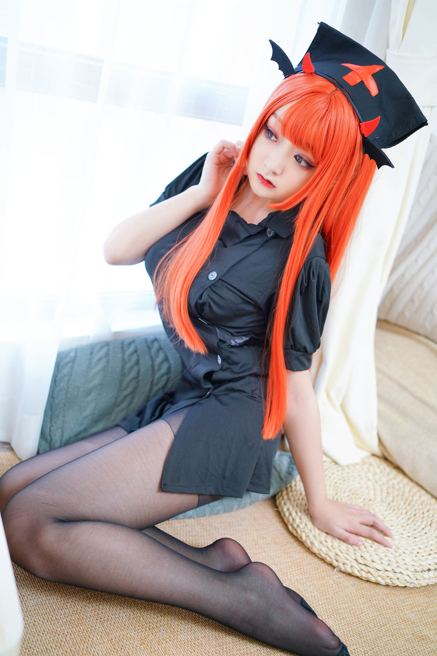 [网红COSER] 动漫博主恩田直幸 - 橘色黑护士