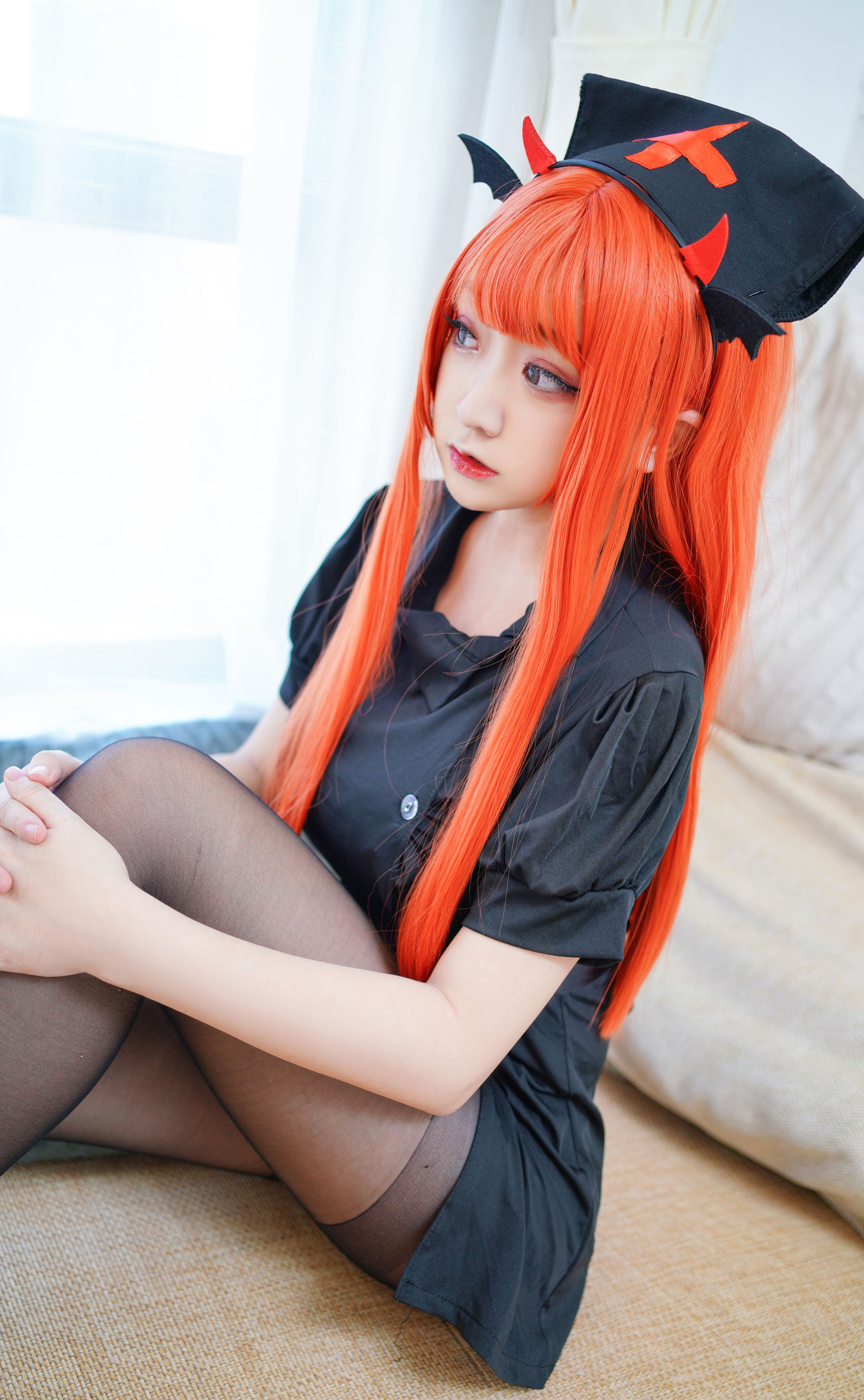 [网红COSER] 动漫博主恩田直幸 - 橘色黑护士