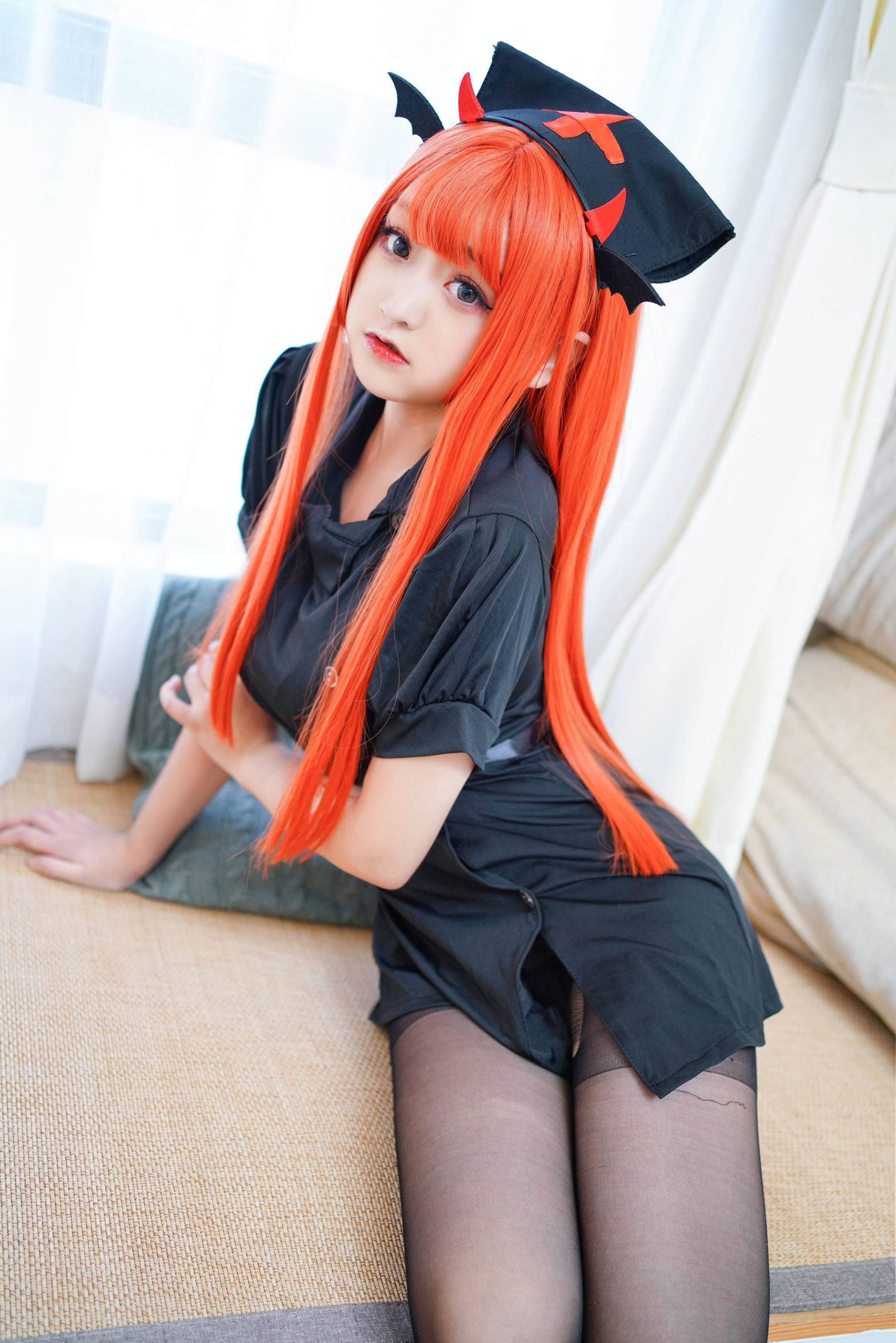 [网红COSER] 动漫博主恩田直幸 - 橘色黑护士
