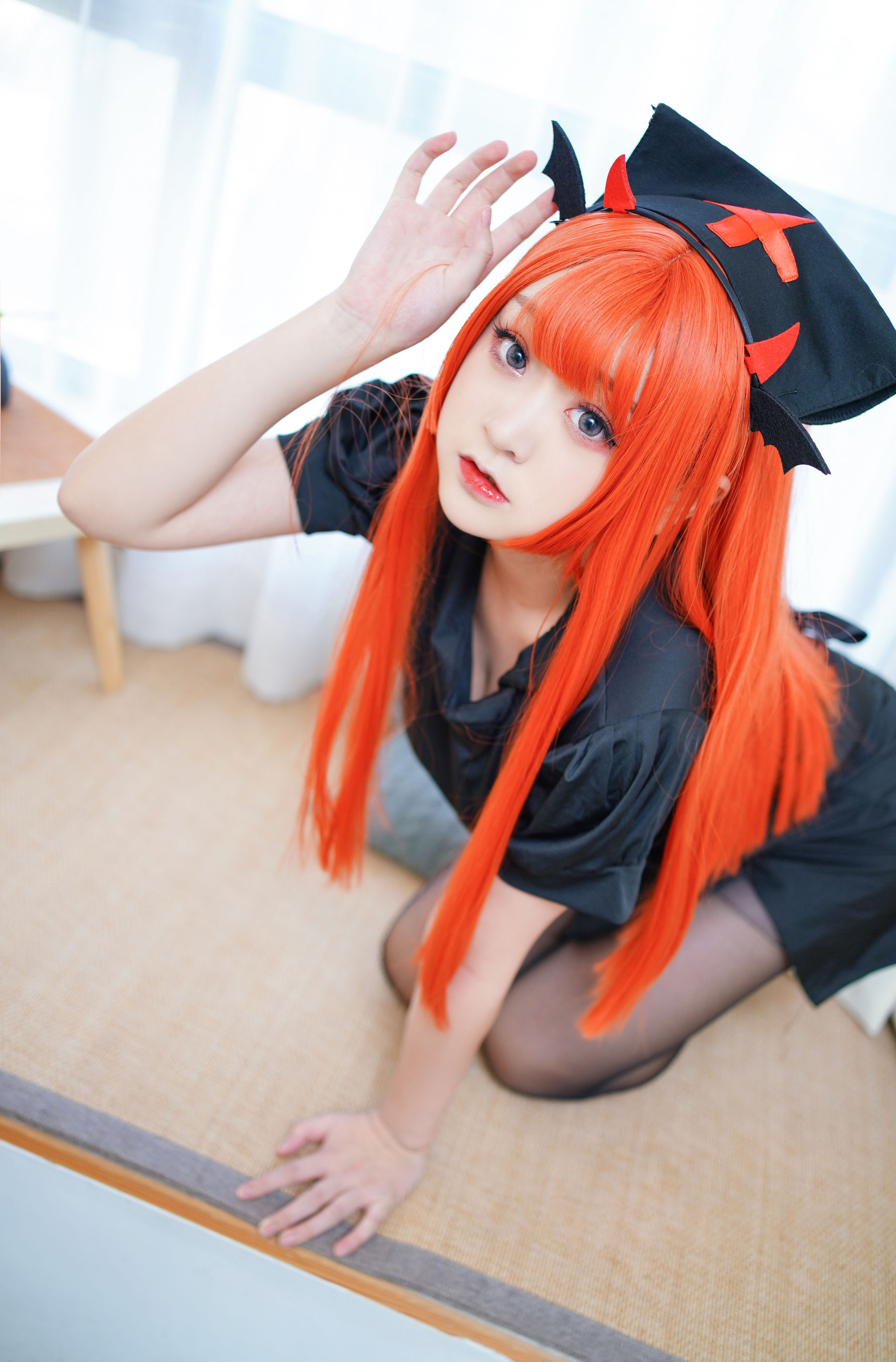 [网红COSER] 动漫博主恩田直幸 - 橘色黑护士