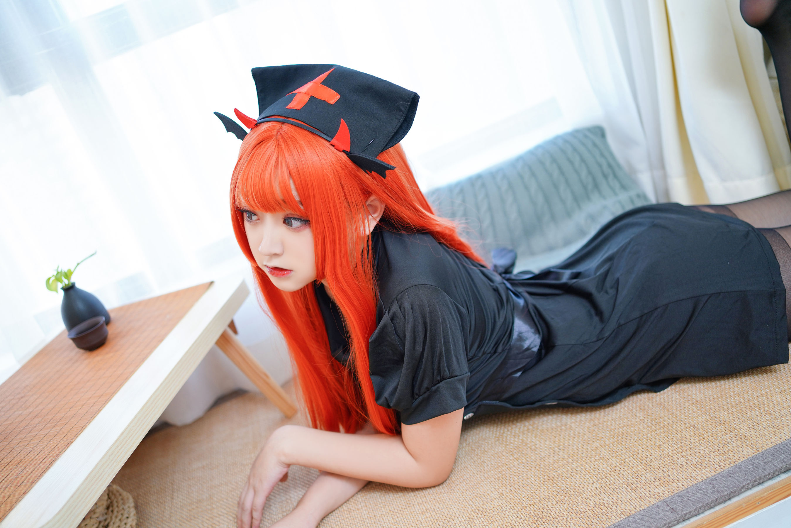 [网红COSER] 动漫博主恩田直幸 - 橘色黑护士