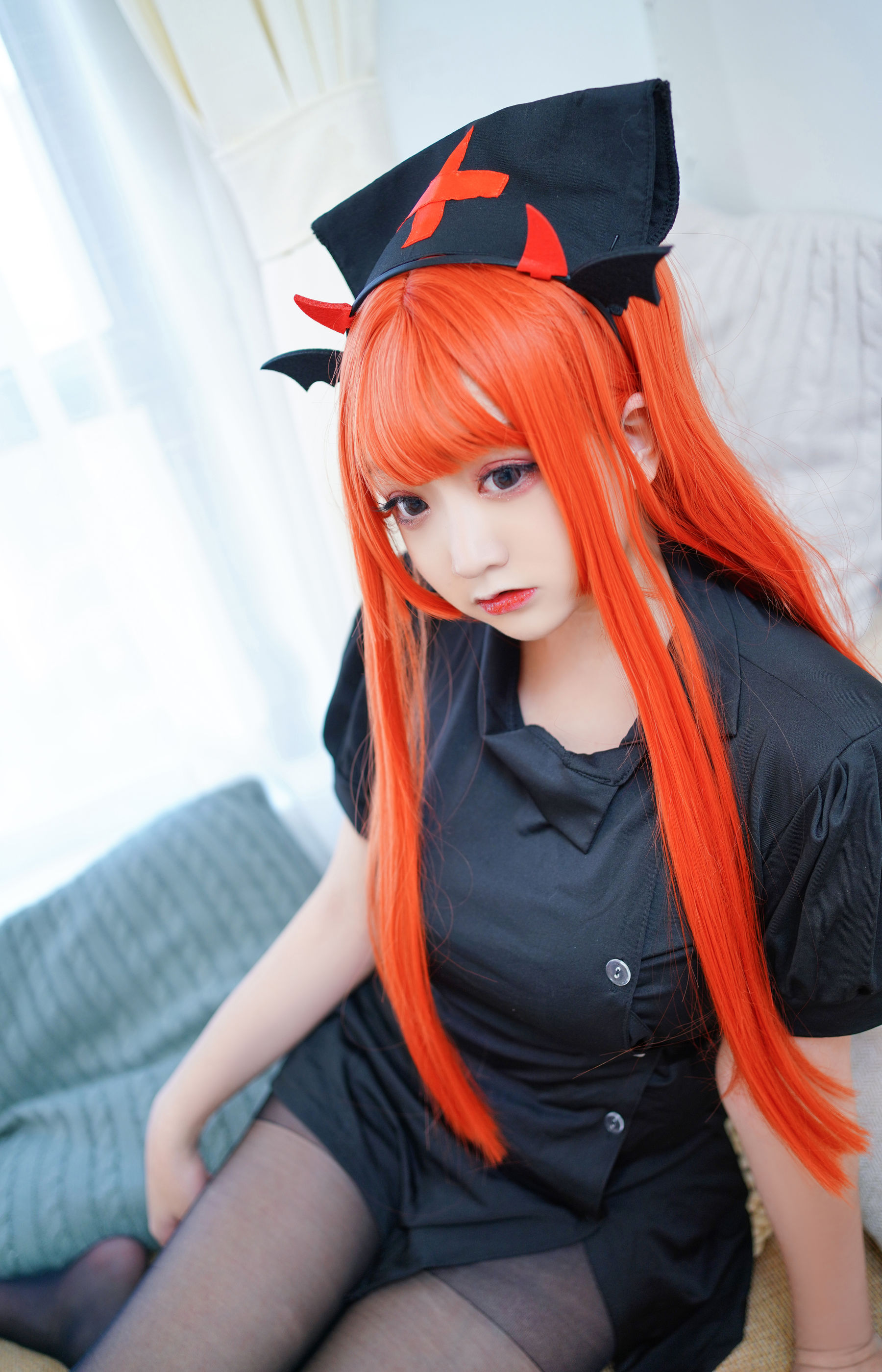 [网红COSER] 动漫博主恩田直幸 - 橘色黑护士