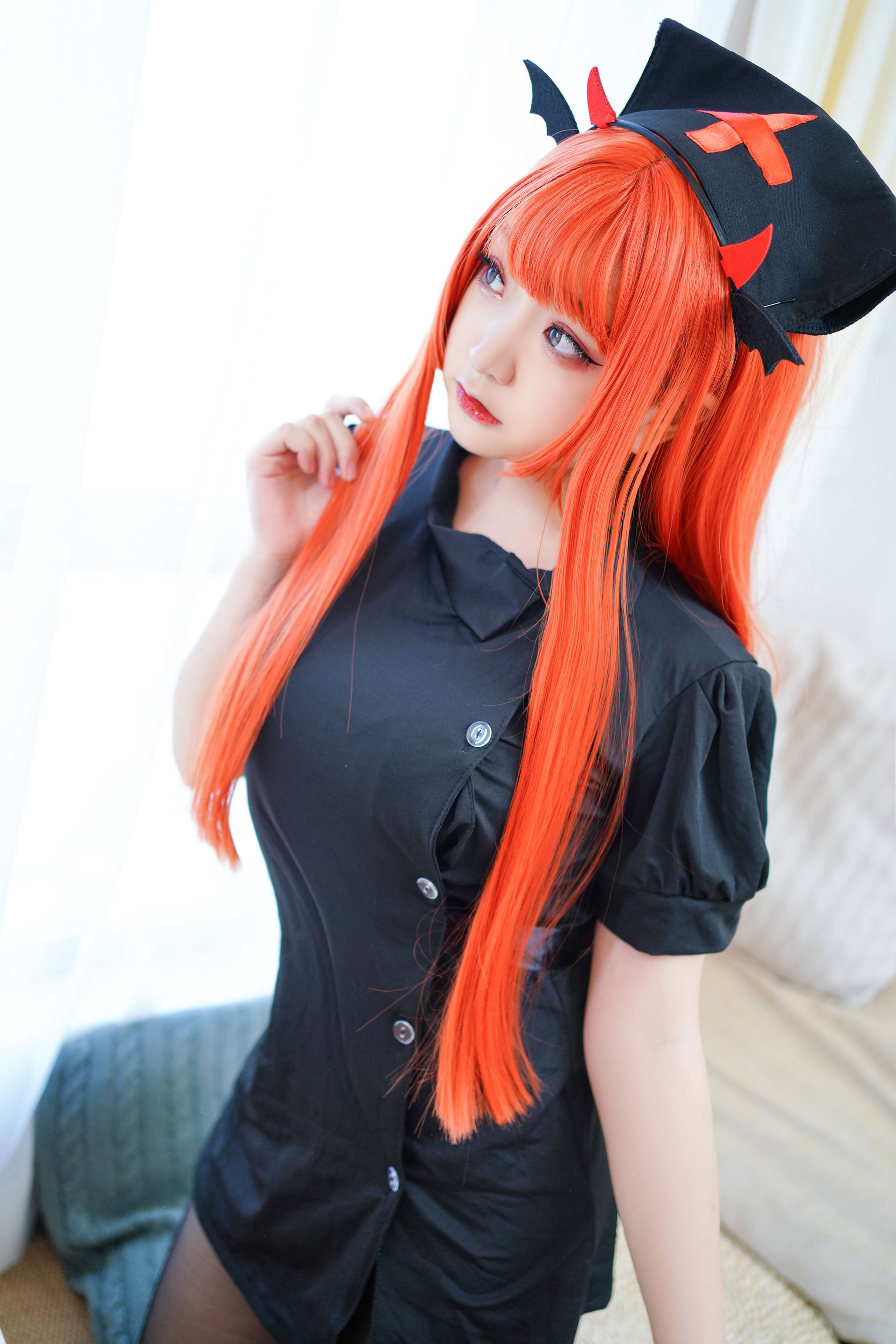 [网红COSER] 动漫博主恩田直幸 - 橘色黑护士