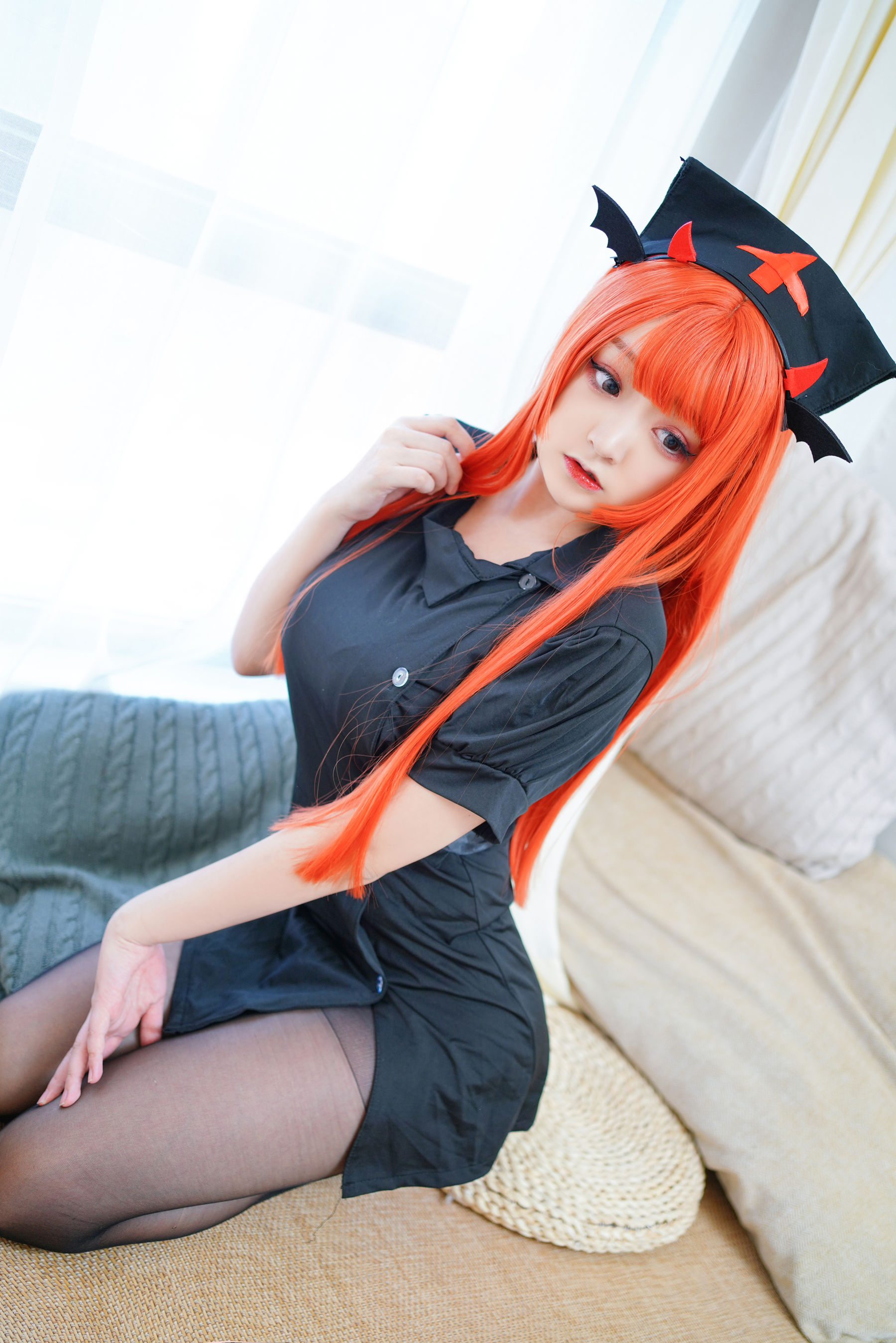 [网红COSER] 动漫博主恩田直幸 - 橘色黑护士
