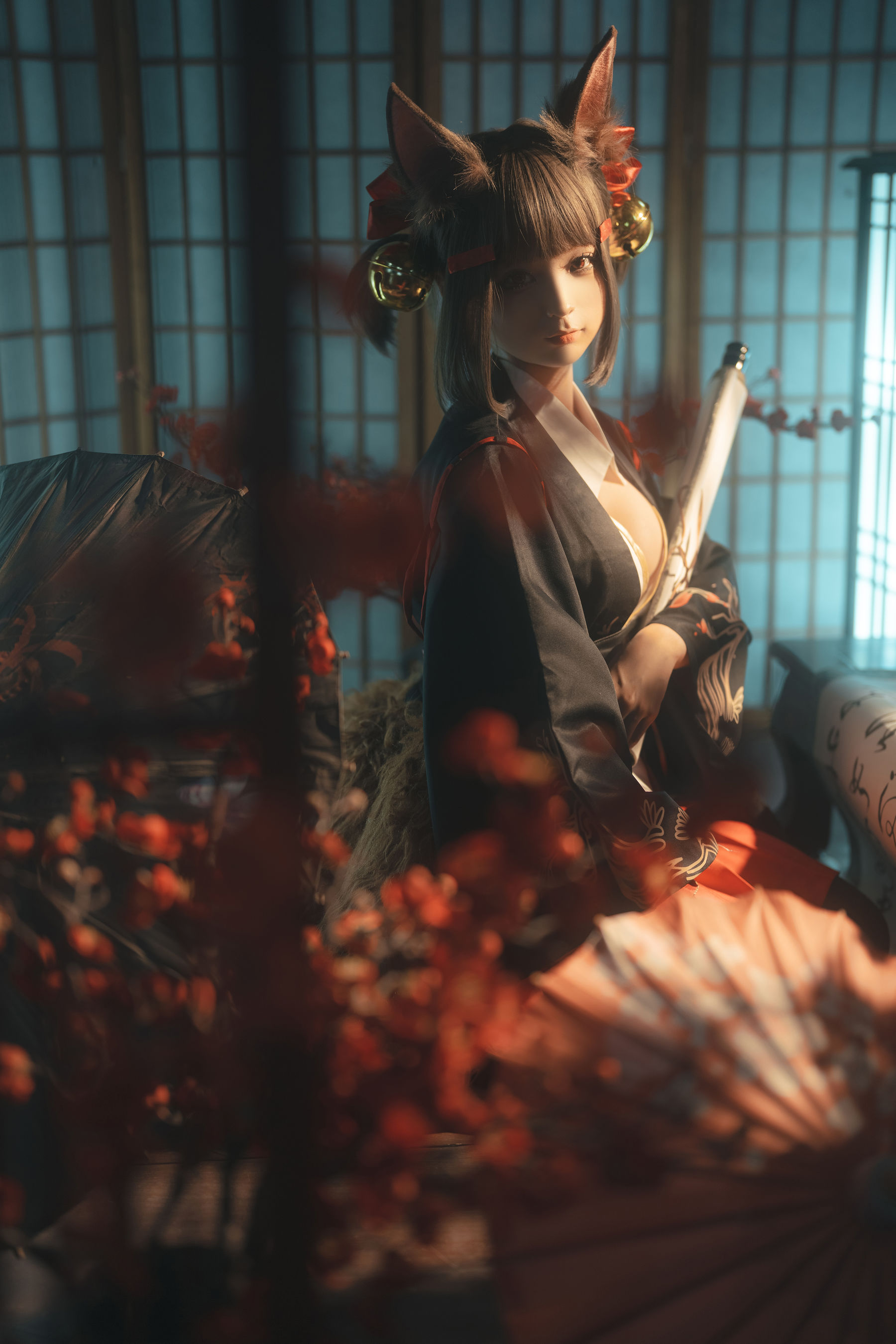 [网红COSER] 动漫博主蠢沫沫 - 小赤城