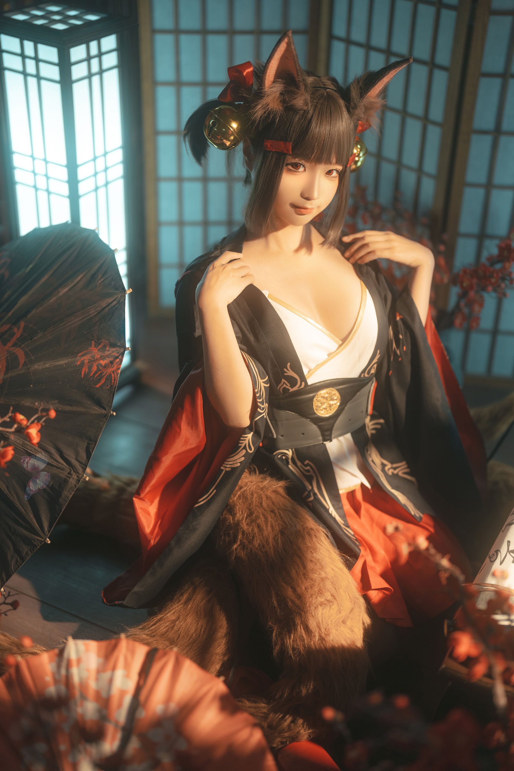 [网红COSER] 动漫博主蠢沫沫 - 小赤城