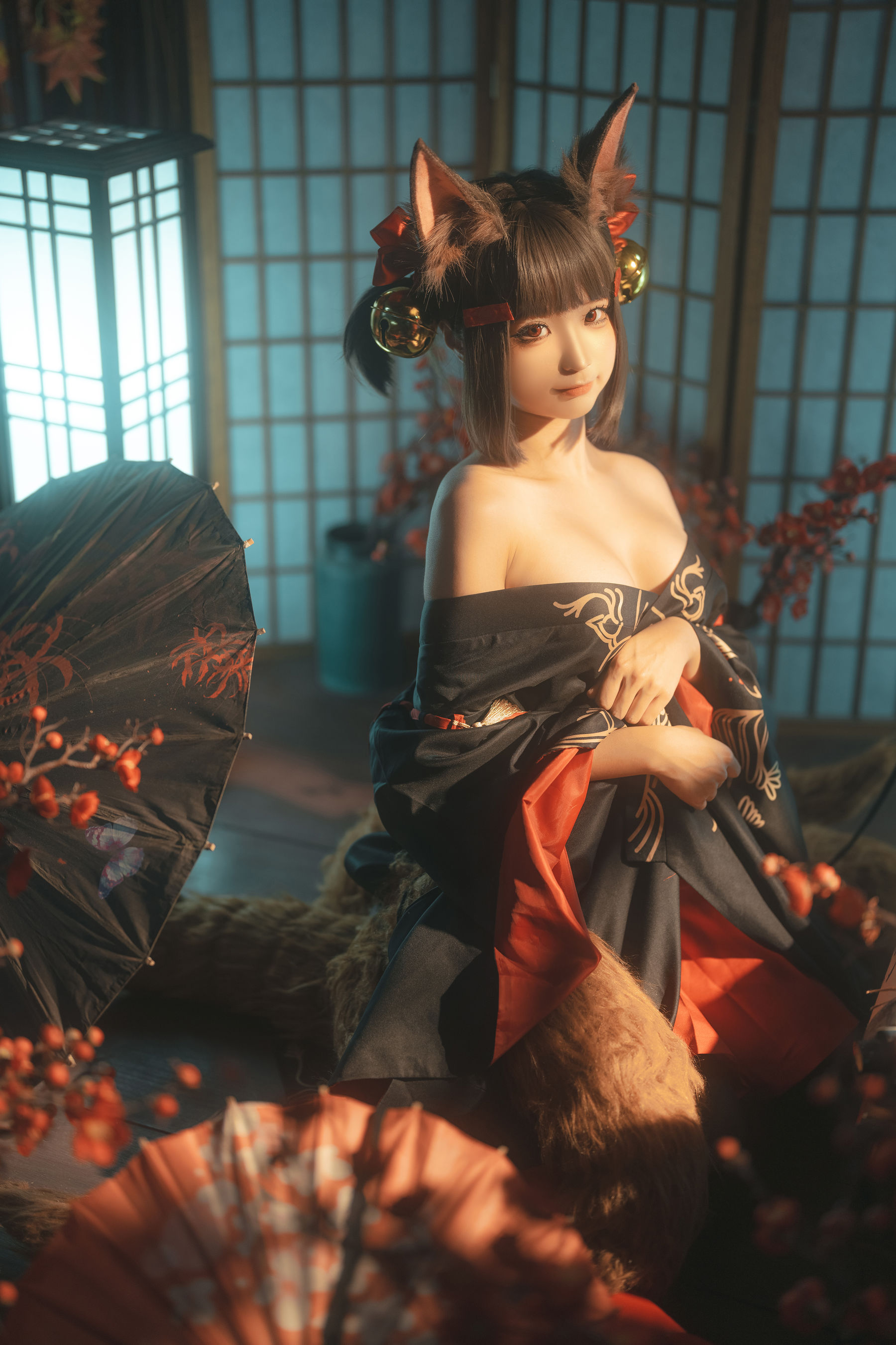 [网红COSER] 动漫博主蠢沫沫 - 小赤城