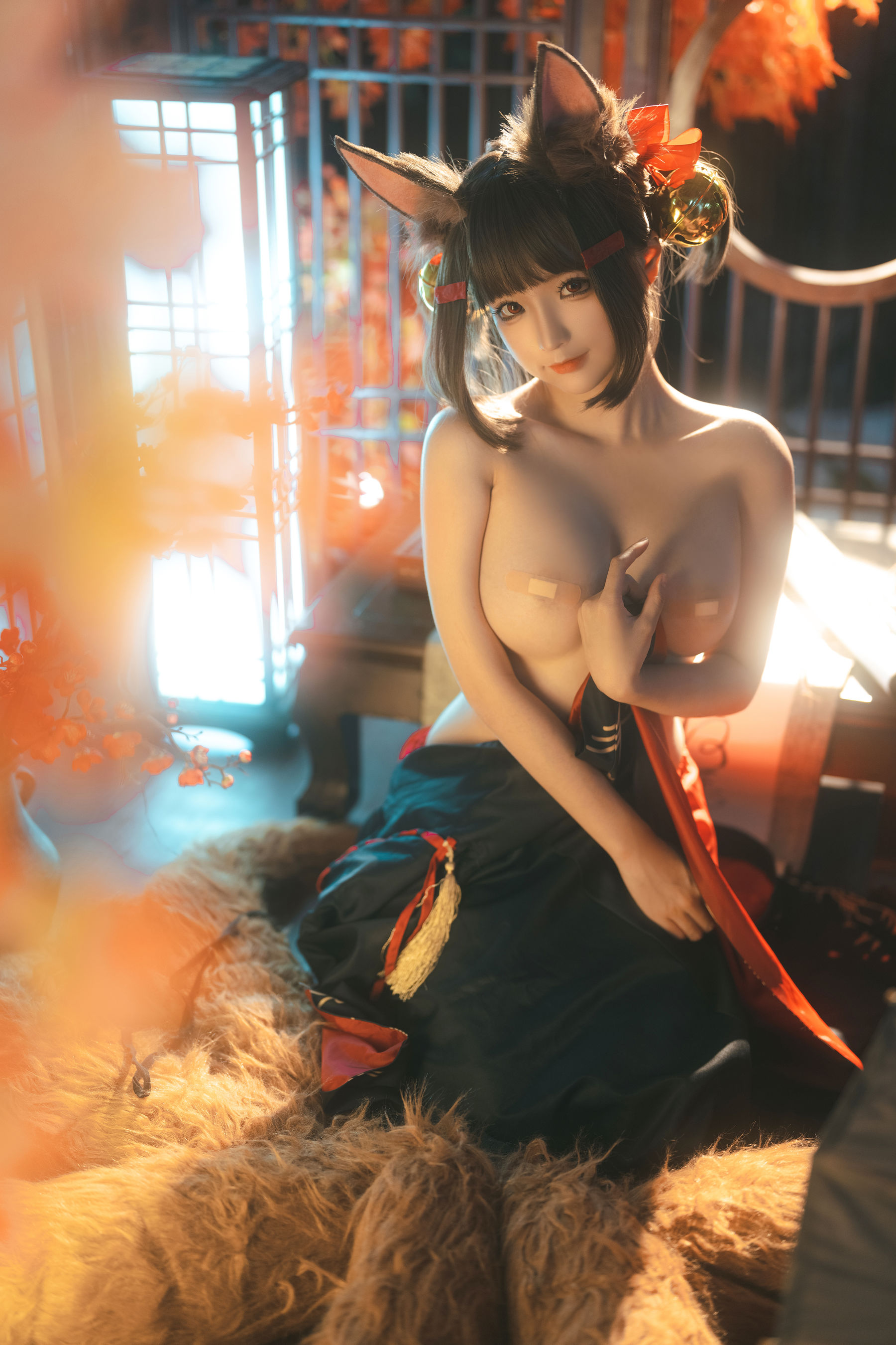 [网红COSER] 动漫博主蠢沫沫 - 小赤城