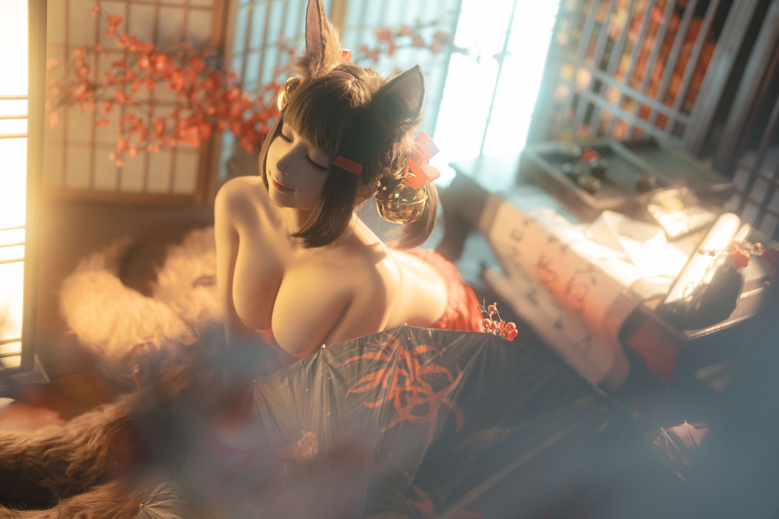[网红COSER] 动漫博主蠢沫沫 - 小赤城