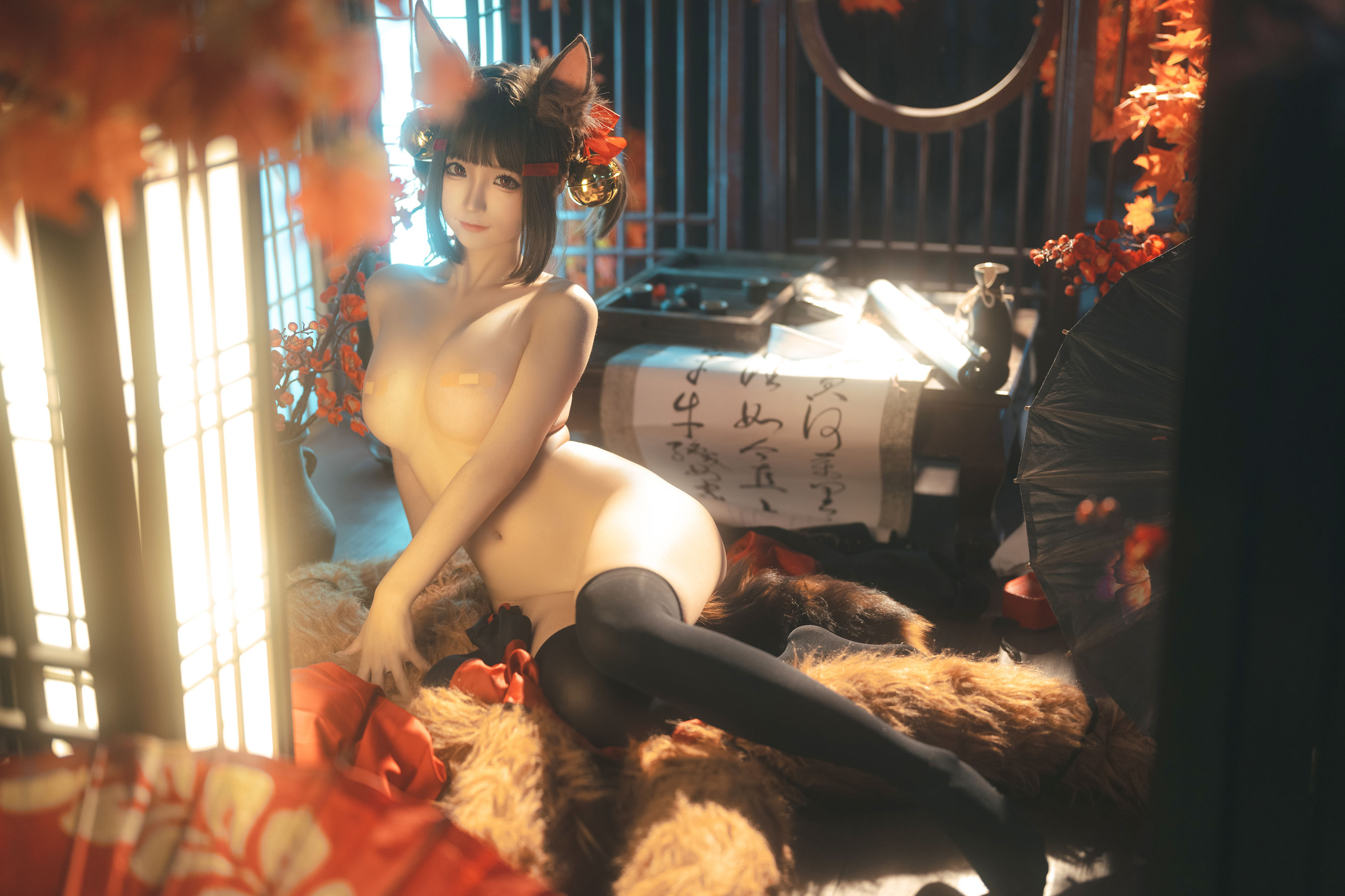 [网红COSER] 动漫博主蠢沫沫 - 小赤城